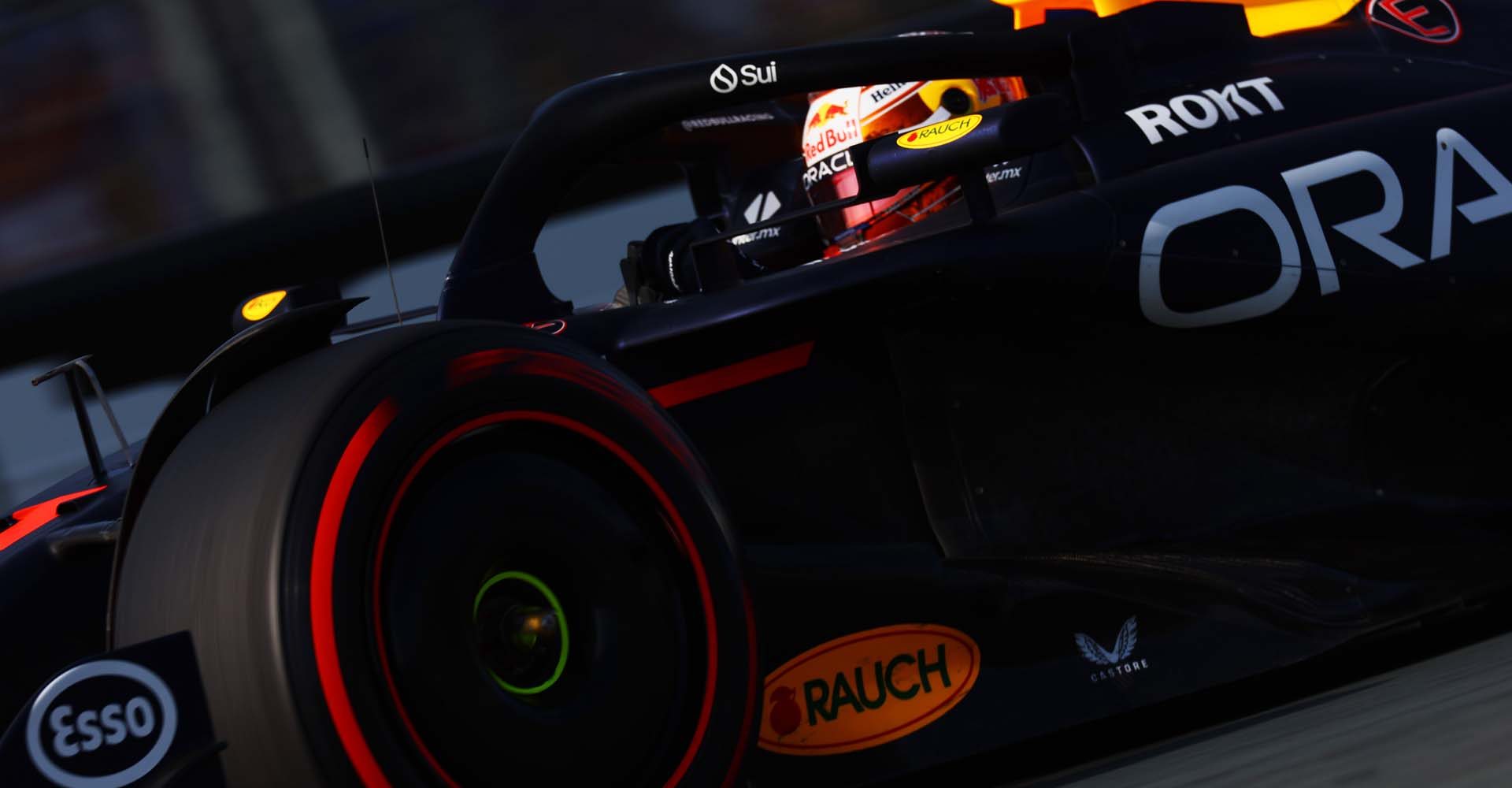 ZANDVOORT, NETHERLANDS - AUGUST 23: Max Verstappen of the Netherlands driving the (1) Oracle Red Bull Racing RB20 on track during practice ahead of the F1 Grand Prix of Netherlands at Circuit Zandvoort on August 23, 2024 in Zandvoort, Netherlands. (Photo by Mark Thompson/Getty Images) // Getty Images / Red Bull Content Pool // SI202408230597 // Usage for editorial use only //