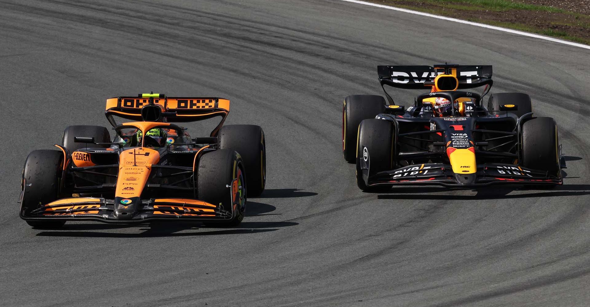 Lando Norris, McLaren, Max Verstappen, Red Bull