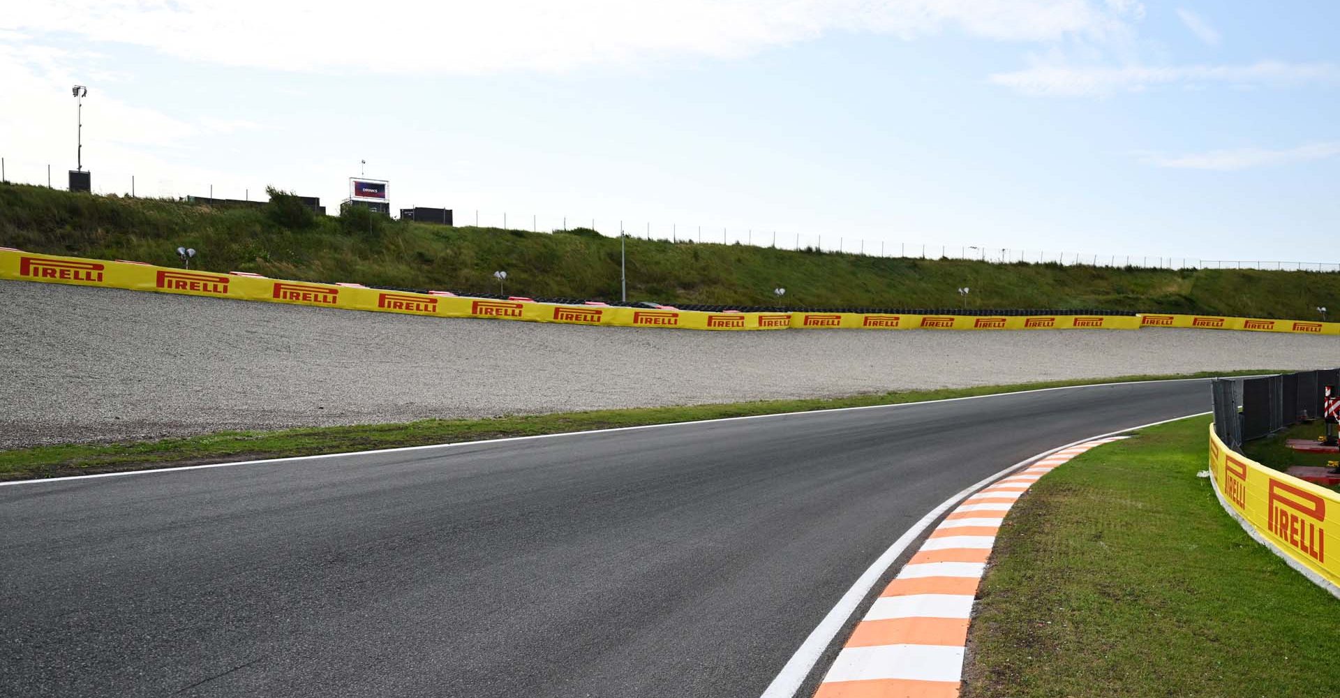 CIRCUIT ZANDVOORT, NETHERLANDS - AUGUST 22: Pirelli trackside branding during the Dutch GP at Circuit Zandvoort on Thursday August 22, 2024 in North Holland, Netherlands. (Photo by Simon Galloway / LAT Images)