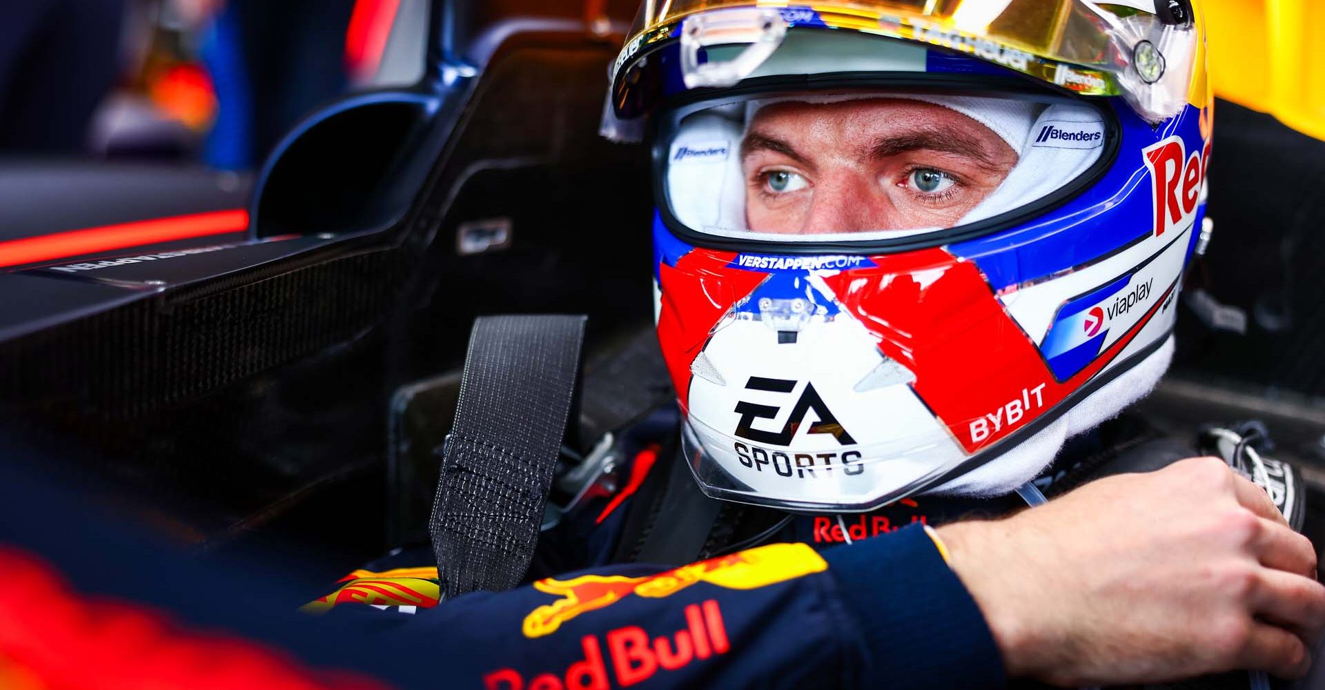 IMOLA, ITALY - MAY 19: Max Verstappen of the Netherlands and Oracle Red Bull Racing prepares to drive in the garage prior to the F1 Grand Prix of Emilia-Romagna at Autodromo Enzo e Dino Ferrari Circuit on May 19, 2024 in Imola, Italy. (Photo by Mark Thompson/Getty Images) // Getty Images / Red Bull Content Pool // SI202405190293 // Usage for editorial use only //