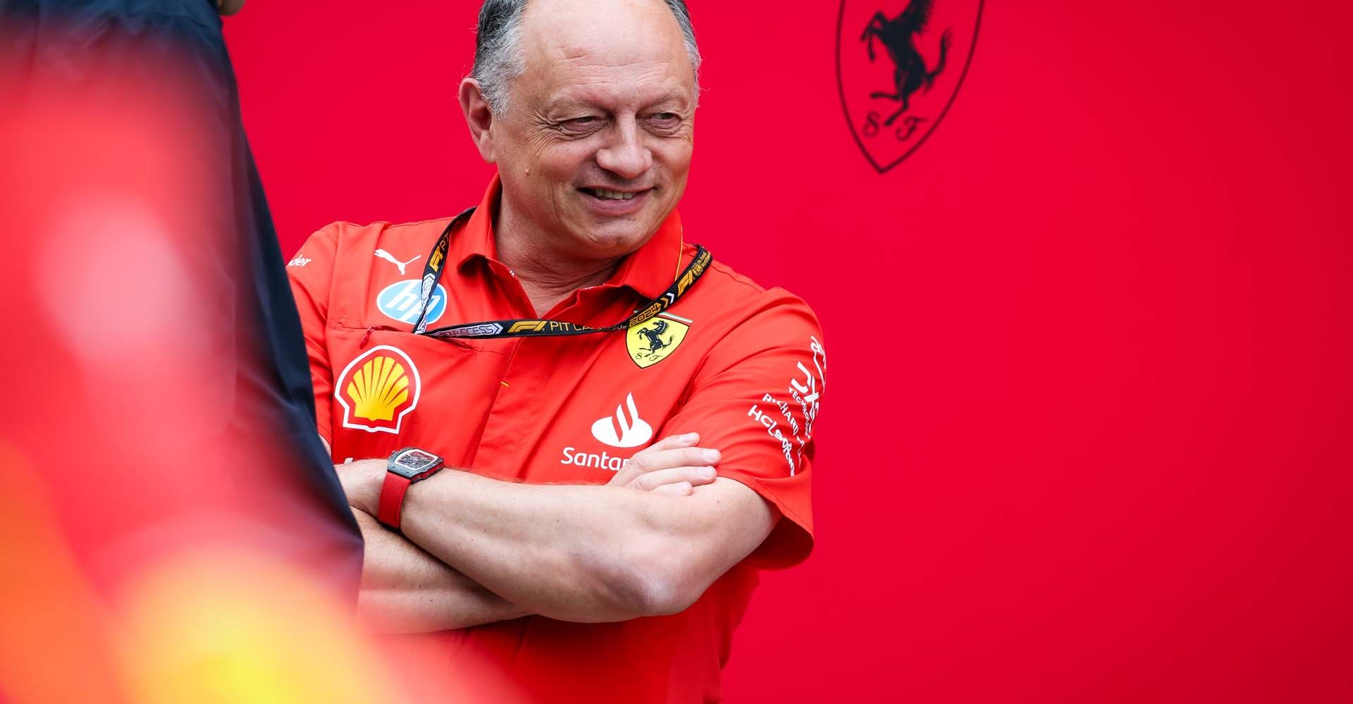 VASSEUR Frédéric (fra), Team Principal & General Manager of the Scuderia Ferrari, portrait during the Formula 1 MSC Cruises Gran Premio del Made in Italy e Dell’Emilia-Romagne 2024, 7th round of the 2024 Formula One World Championship from May 17 to 19, 2024 on the Autodromo Enzo e Dino Ferrari, in Imola, Italy - Photo Florent Gooden / DPPI