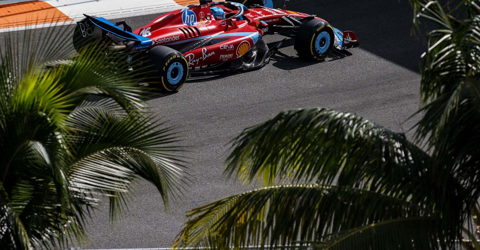 Charles Leclerc during the Formula 1 Crypto.com Miami Grand Prix 2024, 6th round of the 2024 Formula One World Championship from May 3 to 5, 2024 on the Miami International Autodrome, in Miami, United States of America - Photo Xavi Bonilla / DPPI