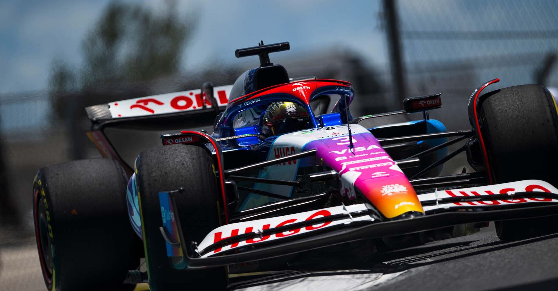 MIAMI, FLORIDA - MAY 03: Daniel Ricciardo of Australia driving the (3) Visa Cash App RB VCARB 01 on track during practice ahead of the F1 Grand Prix of Miami at Miami International Autodrome on May 03, 2024 in Miami, Florida. (Photo by Rudy Carezzevoli/Getty Images) // Getty Images / Red Bull Content Pool // SI202405030696 // Usage for editorial use only //