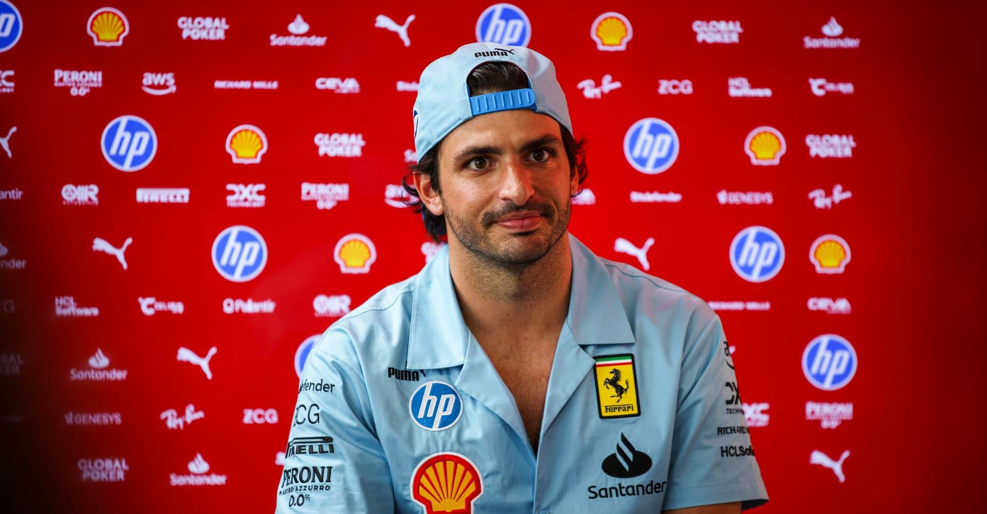 SAINZ Carlos (spa), Scuderia Ferrari HP SF-24, portrait during the Formula 1 Crypto.com Miami Grand Prix 2024, 6th round of the 2024 Formula One World Championship from May 3 to 5, 2024 on the Miami International Autodrome, in Miami, United States of America - Photo Xavi Bonilla / DPPI