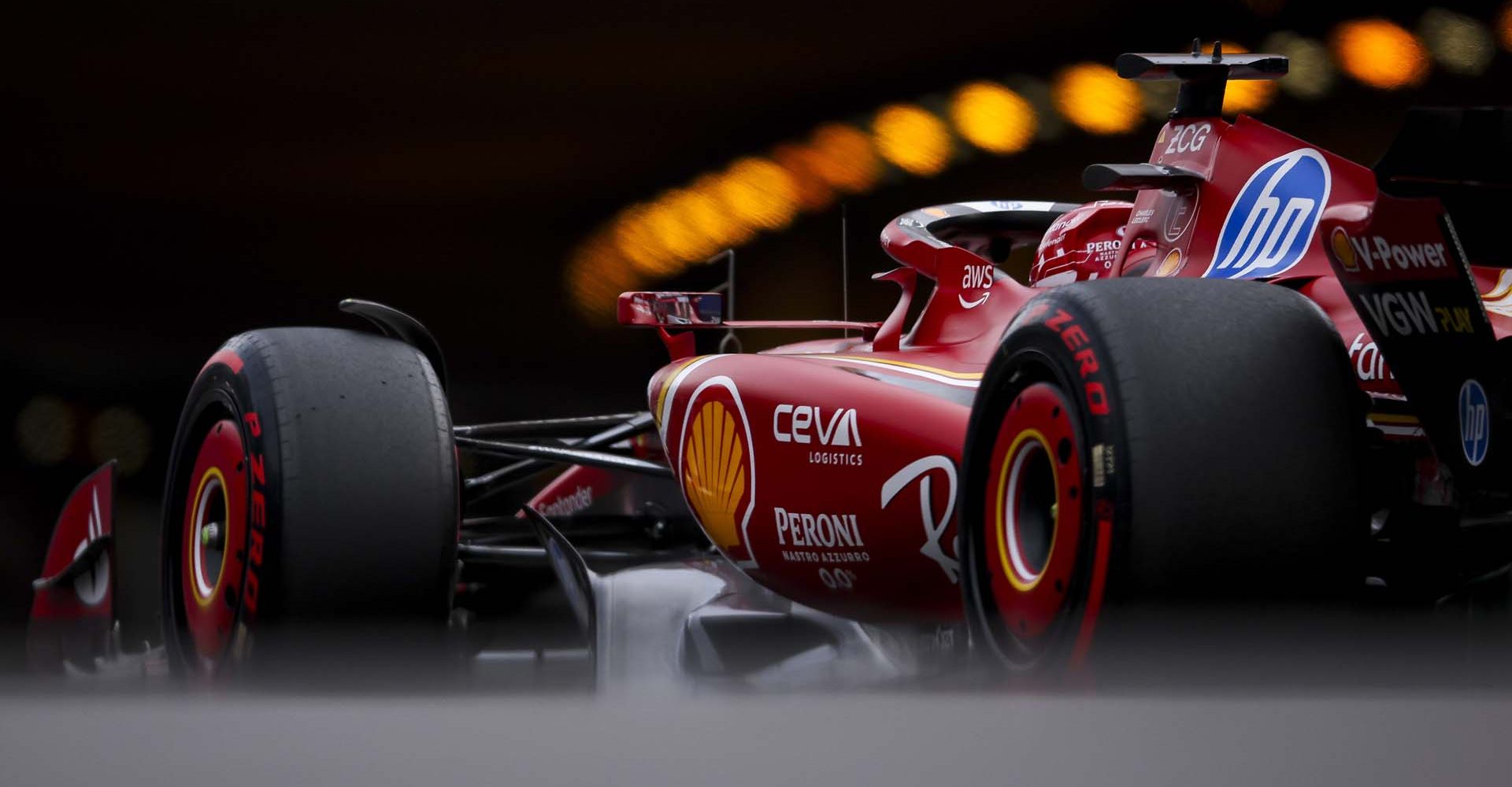 16 LECLERC Charles (mco), Scuderia Ferrari SF-24, action during the Formula 1 Grand Prix de Monaco 2024, 8th round of the 2024 Formula One World Championship from May 23 to 26, 2024 on the Circuit de Monaco, in Monaco - Photo Eric Alonso / DPPI