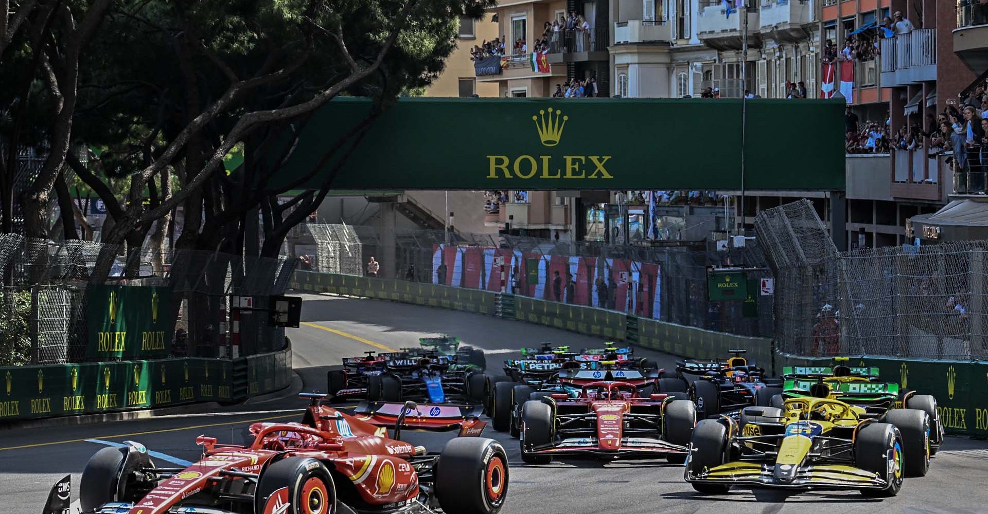 Monaco GP Start