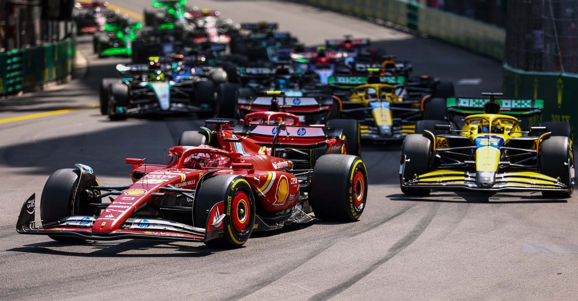 Monaco GP, start