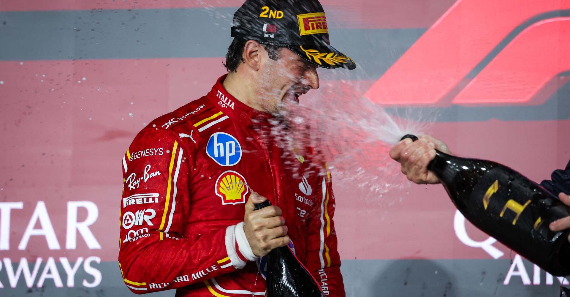 LECLERC Charles (mco), Scuderia Ferrari SF-24, portrait during the Formula 1 Qatar Airways Qatar Grand Prix 2024, 23th round of the 2024 Formula One World Championship from November 29 to December 1, 2024 on the Lusail International Circuit, in Lusail, Qatar - Photo Florent Gooden / DPPI