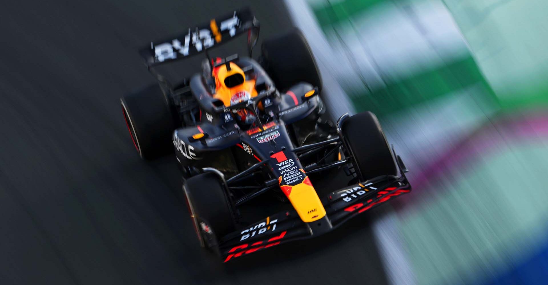 JEDDAH, SAUDI ARABIA - MARCH 07: Max Verstappen of the Netherlands driving the (1) Oracle Red Bull Racing RB20 on track during practice ahead of the F1 Grand Prix of Saudi Arabia at Jeddah Corniche Circuit on March 07, 2024 in Jeddah, Saudi Arabia. (Photo by Rudy Carezzevoli/Getty Images) // Getty Images / Red Bull Content Pool // SI202403070502 // Usage for editorial use only //