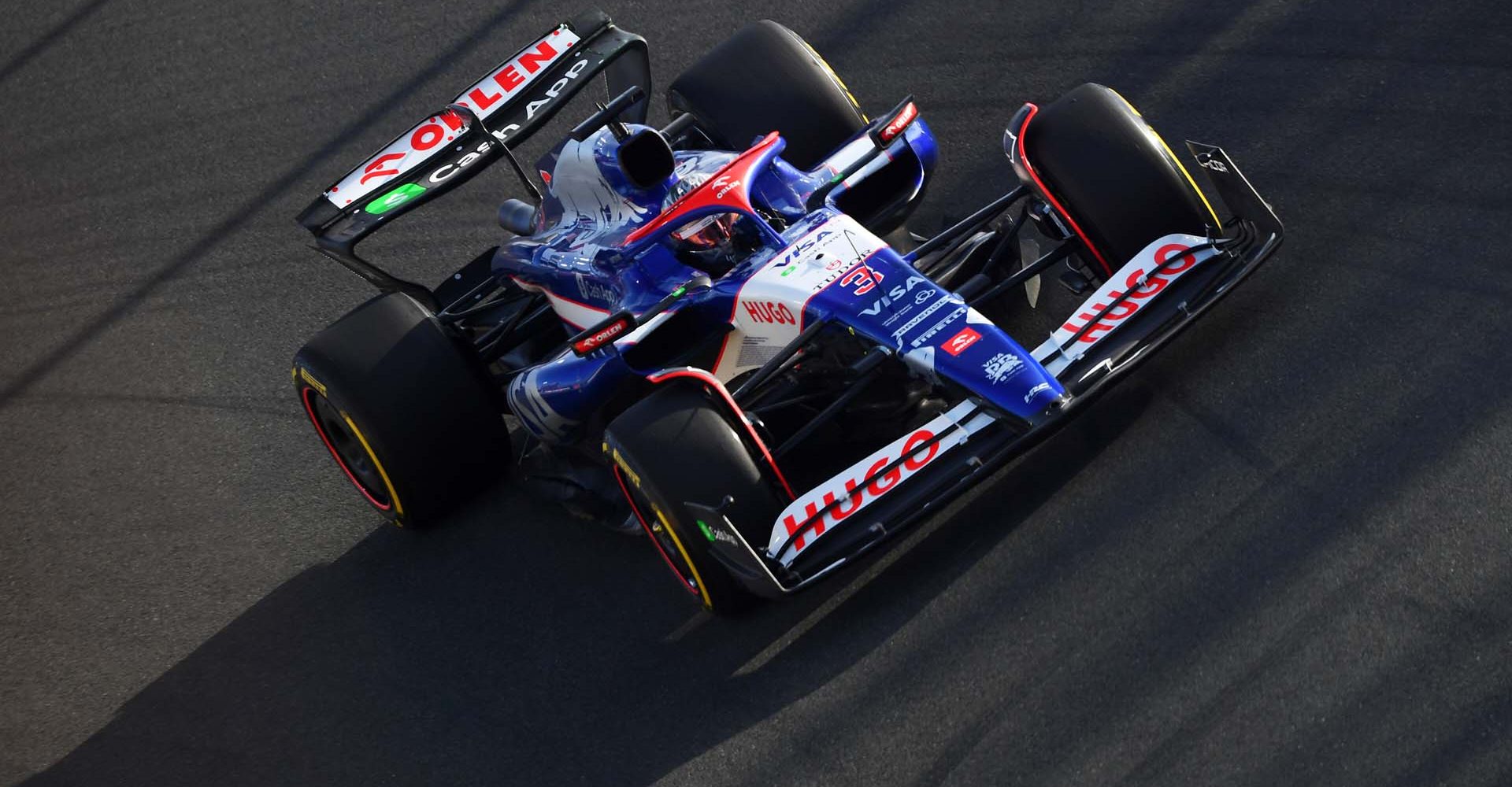 JEDDAH, SAUDI ARABIA - MARCH 07: Daniel Ricciardo of Australia driving the (3) Visa Cash App RB VCARB 01 on track during practice ahead of the F1 Grand Prix of Saudi Arabia at Jeddah Corniche Circuit on March 07, 2024 in Jeddah, Saudi Arabia. (Photo by Rudy Carezzevoli/Getty Images) // Getty Images / Red Bull Content Pool // SI202403070521 // Usage for editorial use only //