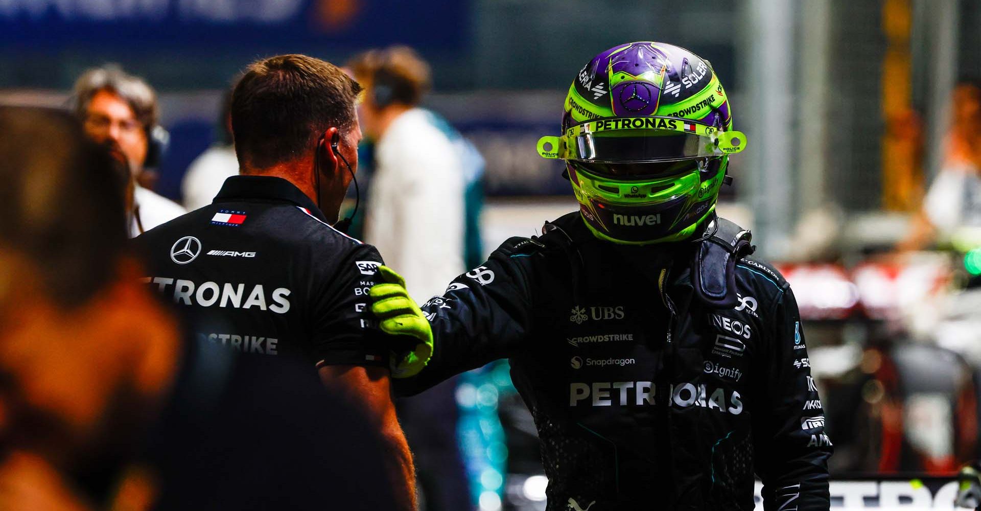 2024 Singapore Grand Prix, Saturday - LAT Images Lewis Hamilton