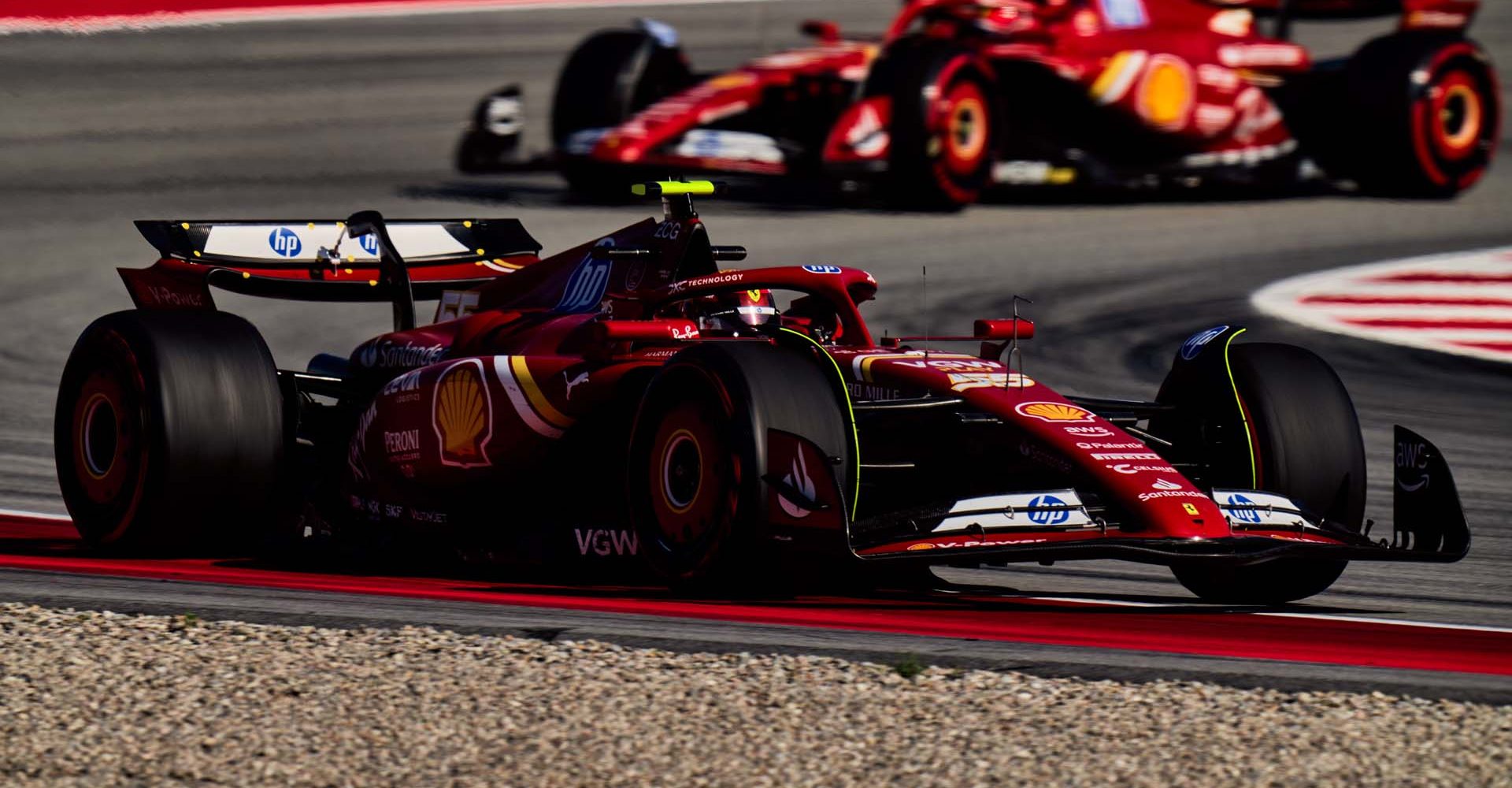 Carlos Sainz & Charles Leclerc