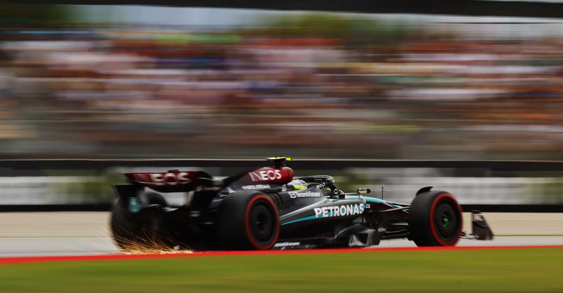 2024 Spanish Grand Prix, Saturday - LAT Images Lewis Hamilton