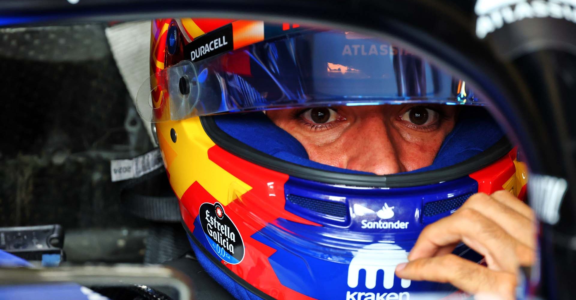 Carlos Sainz (ESP) Atlassian Williams Racing FW47.
19.09.2025. Formula 1 World Championship, Rd 17, Azerbaijan Grand Prix, Baku Street Circuit, Azerbaijan, Practice Day.