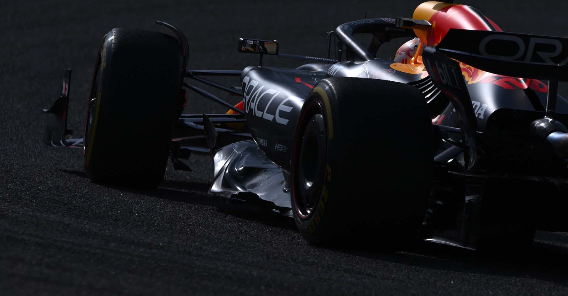 BAHRAIN, BAHRAIN - APRIL 11: Yuki Tsunoda of Japan driving the (22) Oracle Red Bull Racing RB21 on track during practice ahead of the F1 Grand Prix of Bahrain at Bahrain International Circuit on April 11, 2025 in Bahrain, Bahrain. (Photo by Rudy Carezzevoli/Getty Images) // Getty Images / Red Bull Content Pool // SI202504110578 // Usage for editorial use only //