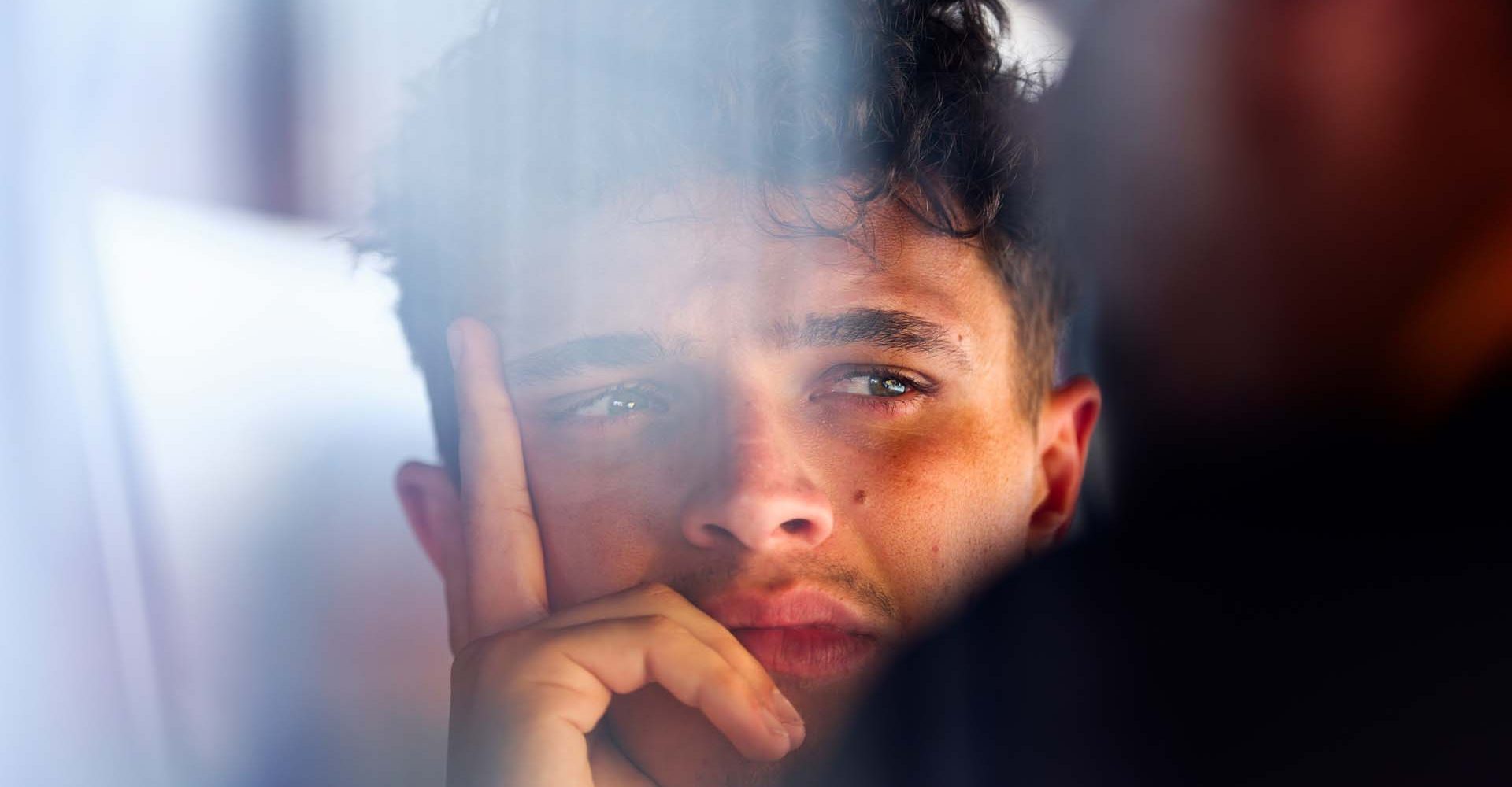 BAHRAIN, BAHRAIN - APRIL 12: Lando Norris of Great Britain and McLaren looks on during final practice ahead of the F1 Grand Prix of Bahrain at Bahrain International Circuit on April 12, 2025 in Bahrain, Bahrain. (Photo by Peter Fox/LAT Images)