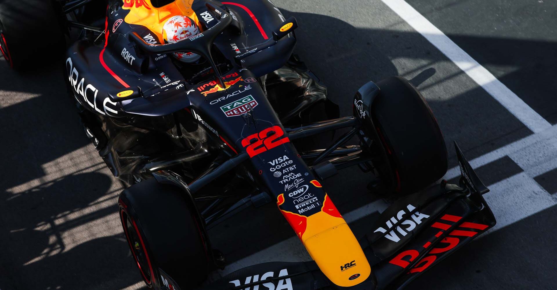 MONTREAL, QUEBEC - JUNE 14: Yuki Tsunoda of Japan driving the (22) Oracle Red Bull Racing RB21 in the Pitlane during qualifying ahead of the F1 Grand Prix of Canada at Circuit Gilles-Villeneuve on June 14, 2025 in Montreal, Quebec. (Photo by Sam Bloxham/LAT Images) // Getty Images / Red Bull Content Pool // SI202506140609 // Usage for editorial use only //