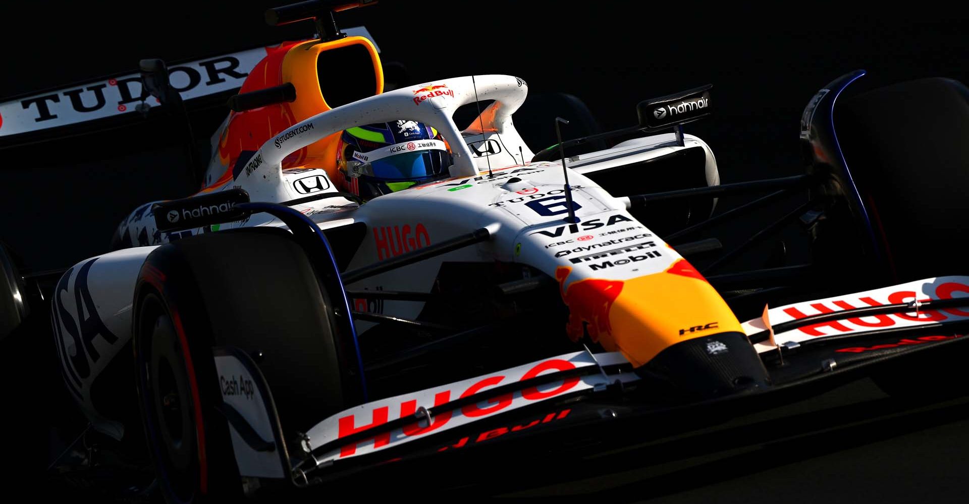 SHANGHAI, CHINA - MARCH 22: Isack Hadjar of France driving the (6) Visa Cash App Racing Bulls VCARB 02 on track during qualifying ahead of the F1 Grand Prix of China at Shanghai International Circuit on March 22, 2025 in Shanghai, China. (Photo by Clive Mason/Getty Images) // Getty Images / Red Bull Content Pool // SI202503220257 // Usage for editorial use only //