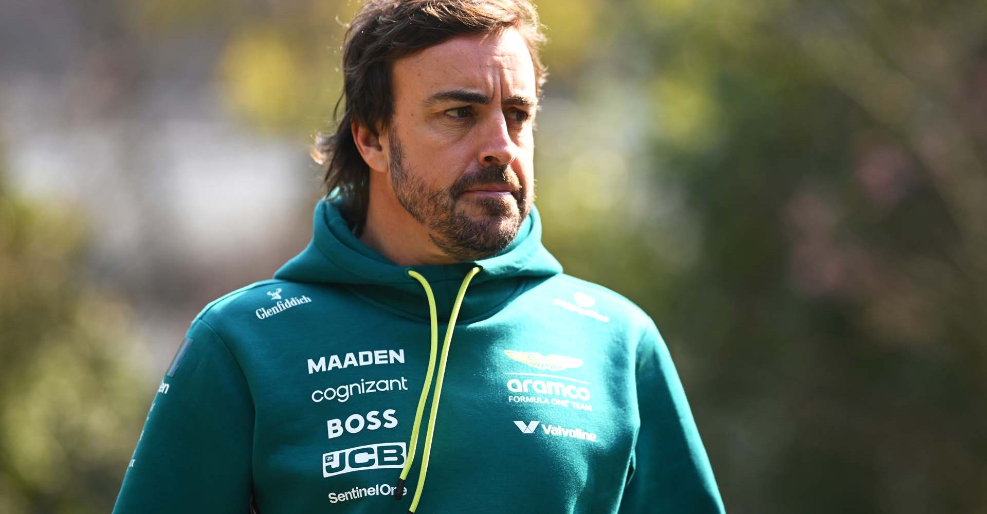 SHANGHAI, CHINA - MARCH 20: Fernando Alonso of Spain and Aston Martin F1 Team walks in the Paddock during previews ahead of the F1 Grand Prix of China at Shanghai International Circuit on March 20, 2025 in Shanghai, China. (Photo by Clive Mason/Getty Images)
2205975732
Colour Image, Horizontal, sport, motorsport, formula one racing