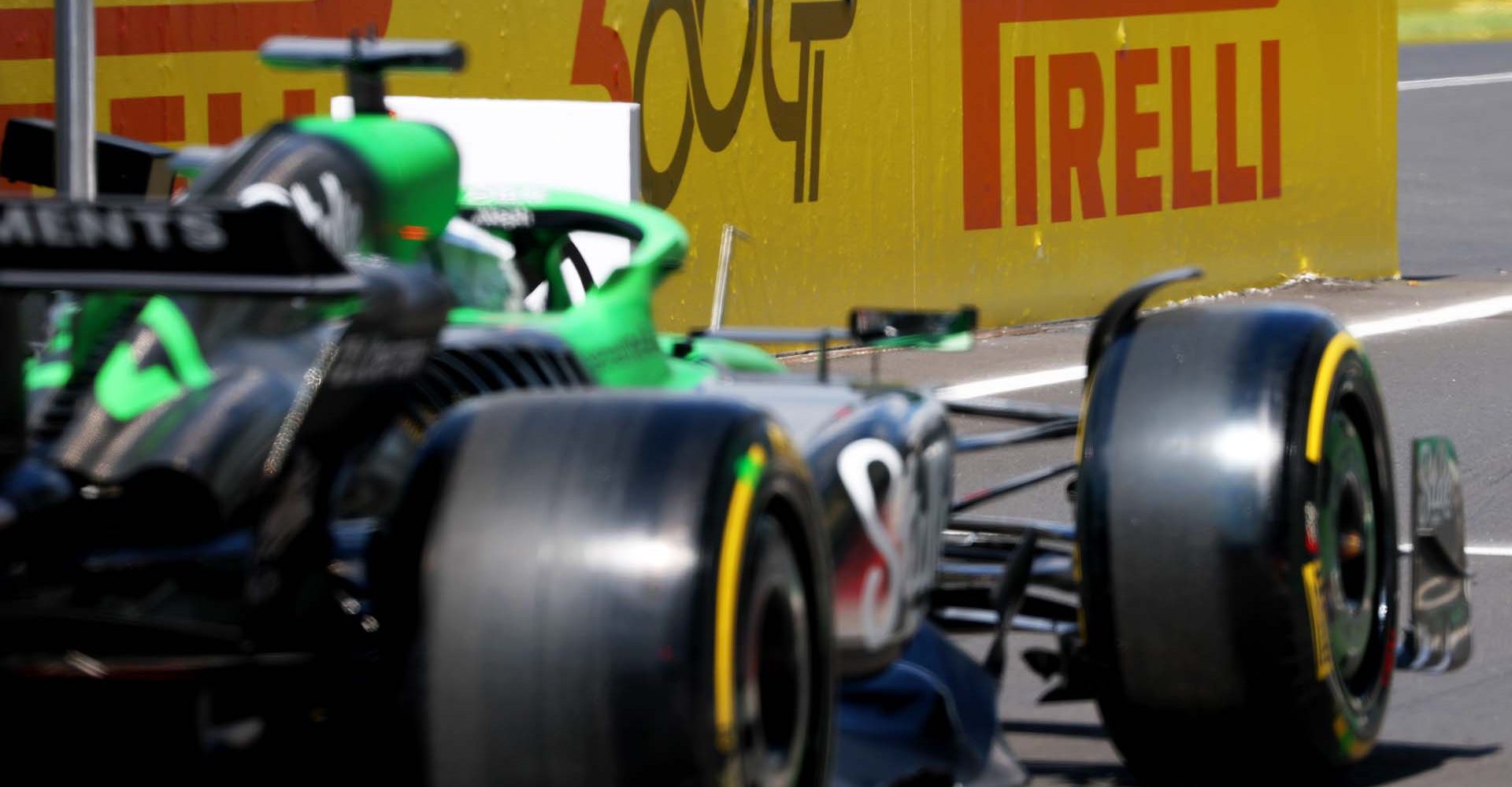 MONZA, ITALY - SEPTEMBER 05: Nico Hulkenberg of Germany driving the (27) Kick Sauber C45 Ferrari in the Pitlane prior to practice ahead of the F1 Grand Prix of Italy at Autodromo Nazionale Monza on September 05, 2025 in Monza, Italy. (Photo by Sam Bloxham/LAT Images)