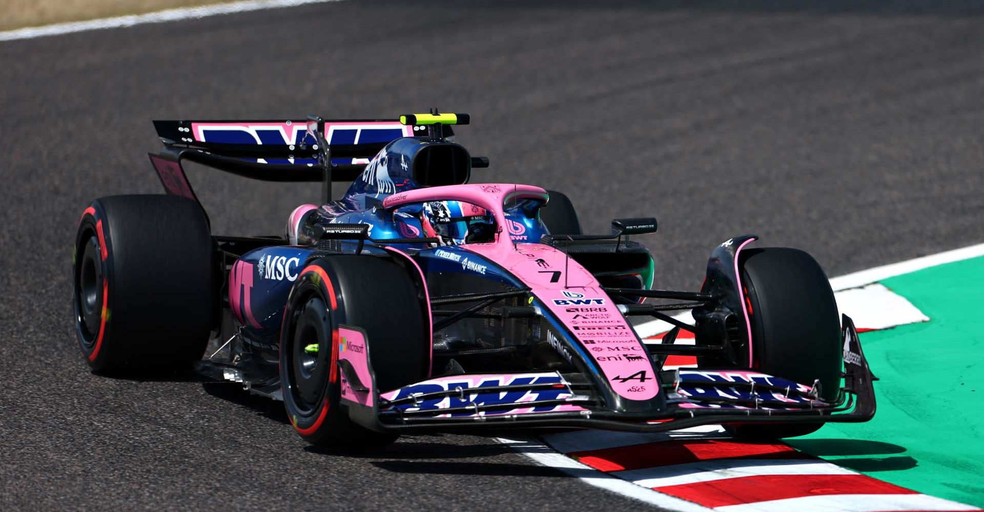 SUZUKA, JAPAN - APRIL 05: Jack Doohan of Australia driving the (7) Alpine F1 A525 Renault on track during final practice ahead of the F1 Grand Prix of Japan at Suzuka Circuit on April 05, 2025 in Suzuka, Japan. (Photo by Sam Bloxham/LAT Images)