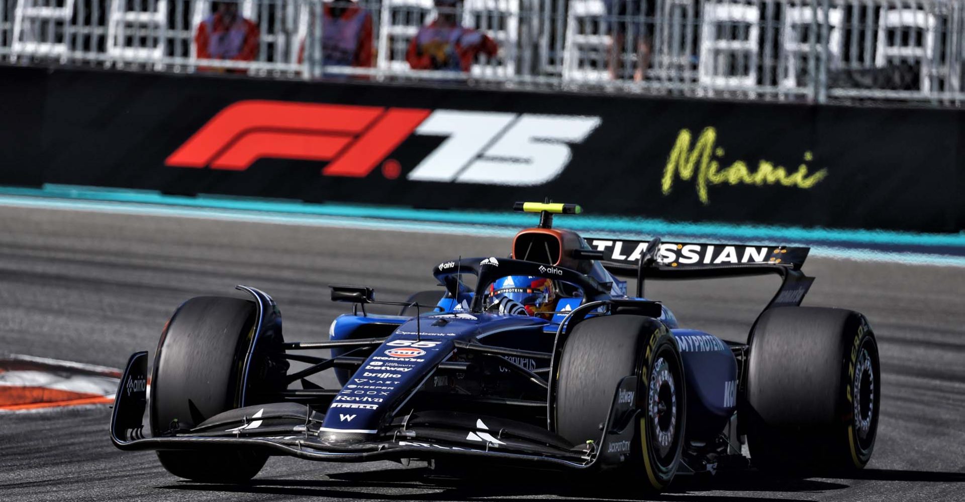 Carlos Sainz (ESP) Atlassian Williams Racing FW46.
02.05.2025. Formula 1 World Championship, Rd 6, Miami Grand Prix, Miami, Florida, USA, Sprint Qualifying Day.