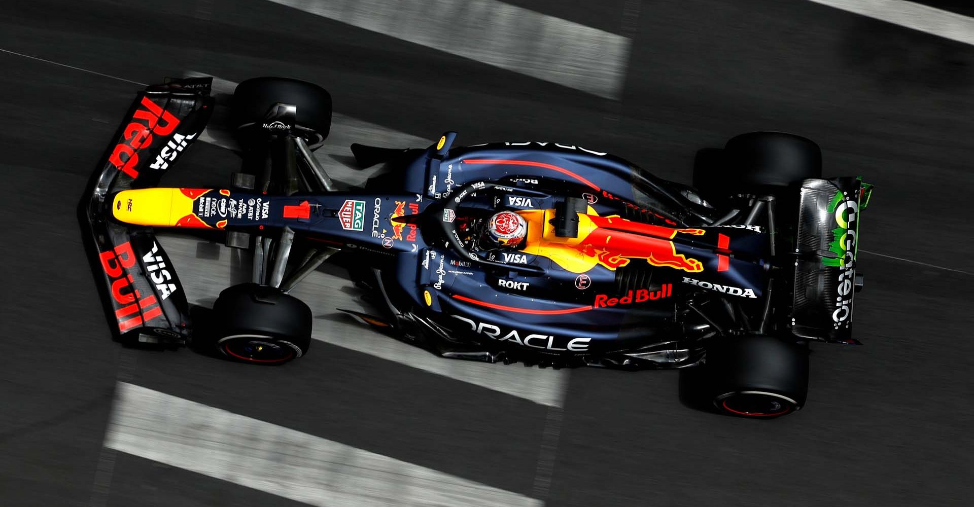 MONTE-CARLO, MONACO - MAY 23: Max Verstappen of the Netherlands driving the (1) Oracle Red Bull Racing RB21 on track during practice ahead of the F1 Grand Prix of Monaco at Circuit de Monaco on May 23, 2025 in Monte-Carlo, Monaco. (Photo by Glenn Dunbar/LAT Images) // Getty Images / Red Bull Content Pool // SI202505231448 // Usage for editorial use only //