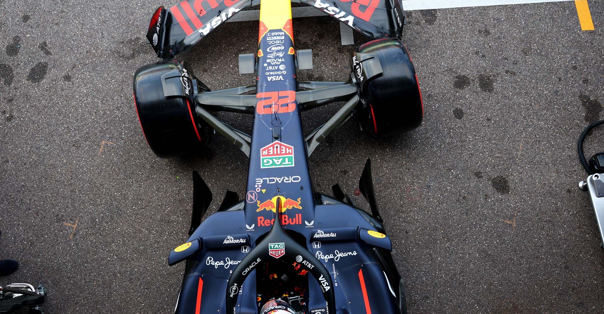 MONTE-CARLO, MONACO - MAY 24: Yuki Tsunoda of Japan driving the (22) Oracle Red Bull Racing RB21 leaves the garage during qualifying ahead of the F1 Grand Prix of Monaco at Circuit de Monaco on May 24, 2025 in Monte-Carlo, Monaco (Photo by Mark Thompson/Getty Images) // Getty Images / Red Bull Content Pool // SI202505240293 // Usage for editorial use only //