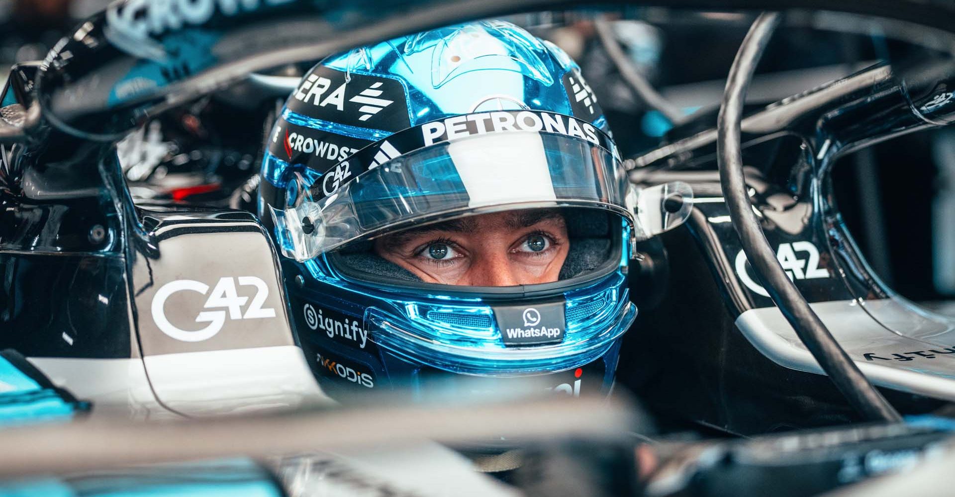 2025 Singapore Grand Prix , Friday, Richard Pardon George Russell