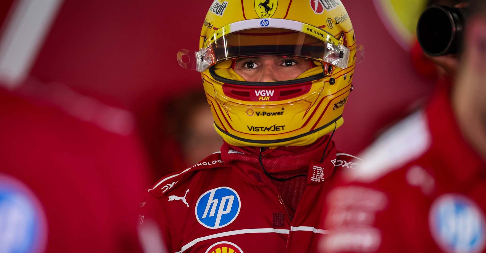 HAMILTON Lewis (gbr), Scuderia Ferrari SF-25, portrait during the Formula 1 Aramco Gran Premio de Espana 2025, Spanish Grand Prix 2025, 9th round of the 2025 FIA Formula One World Championship from May 30 to June 1, 2025 on the Circuit de Barcelona-Catalunya, in Montmeló, Spain - Photo Florent Gooden / DPPI