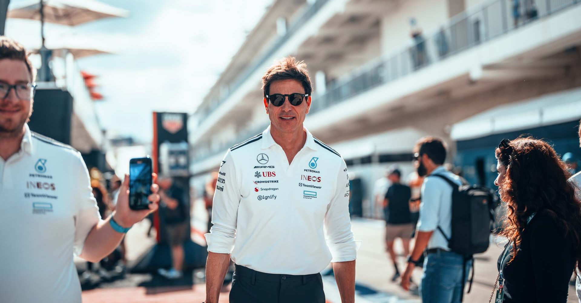 2025 United States Grand Prix , Friday, Richard Pardon Toto Wolff