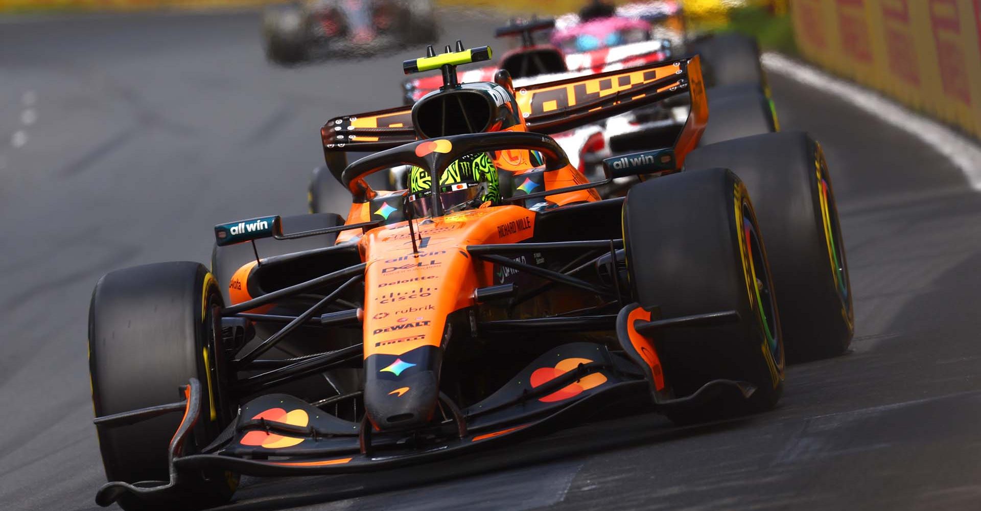 MELBOURNE, AUSTRALIA - MARCH 08: Lando Norris of Great Britain driving the (1) McLaren MCL40 Mercedes on track during the F1 Grand Prix of Australia at Albert Park Grand Prix Circuit on March 08, 2026 in Melbourne, Australia. (Photo by Joe Portlock/Getty Images)