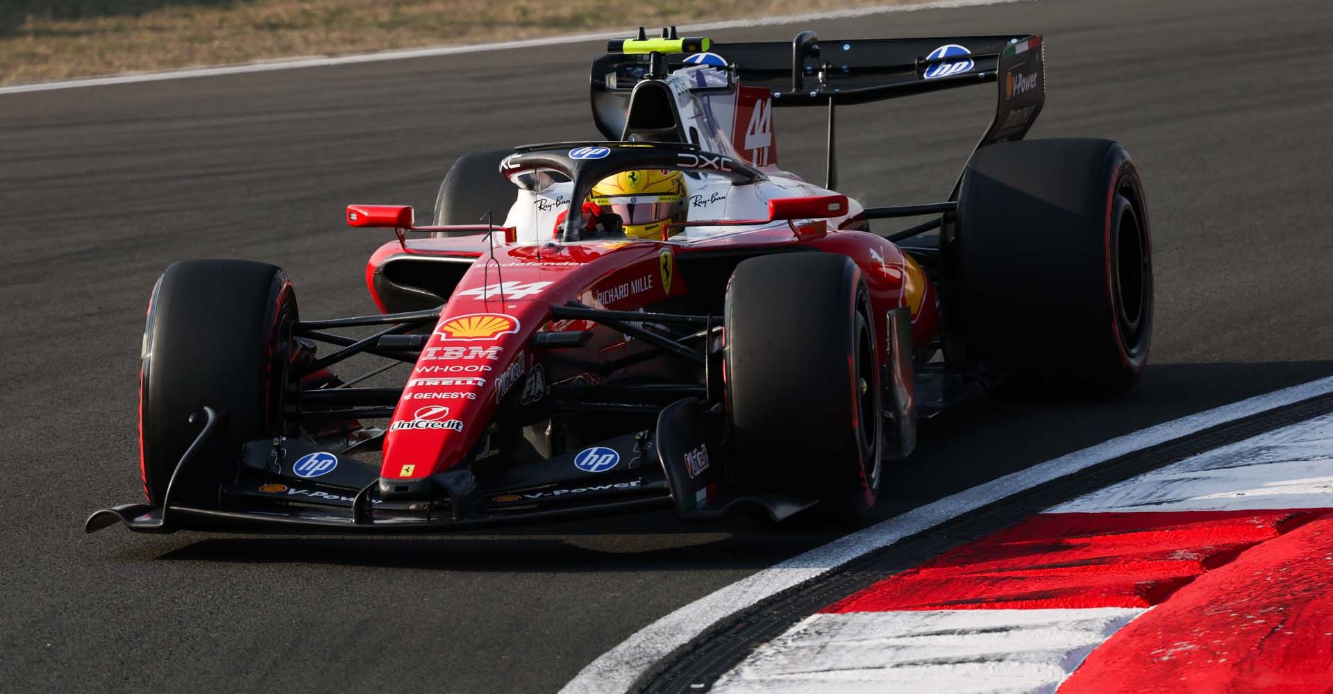 44 HAMILTON Lewis (gbr), Scuderia Ferrari SF-26, action during the Formula 1 Heineken Chinese Grand Prix 2026, 2nd round of the 2026 Formula One World Championship from March 13 to 15, 2026 on the Shanghai International Circuit, in Shanghai, China - Photo Antonin Vincent / DPPI