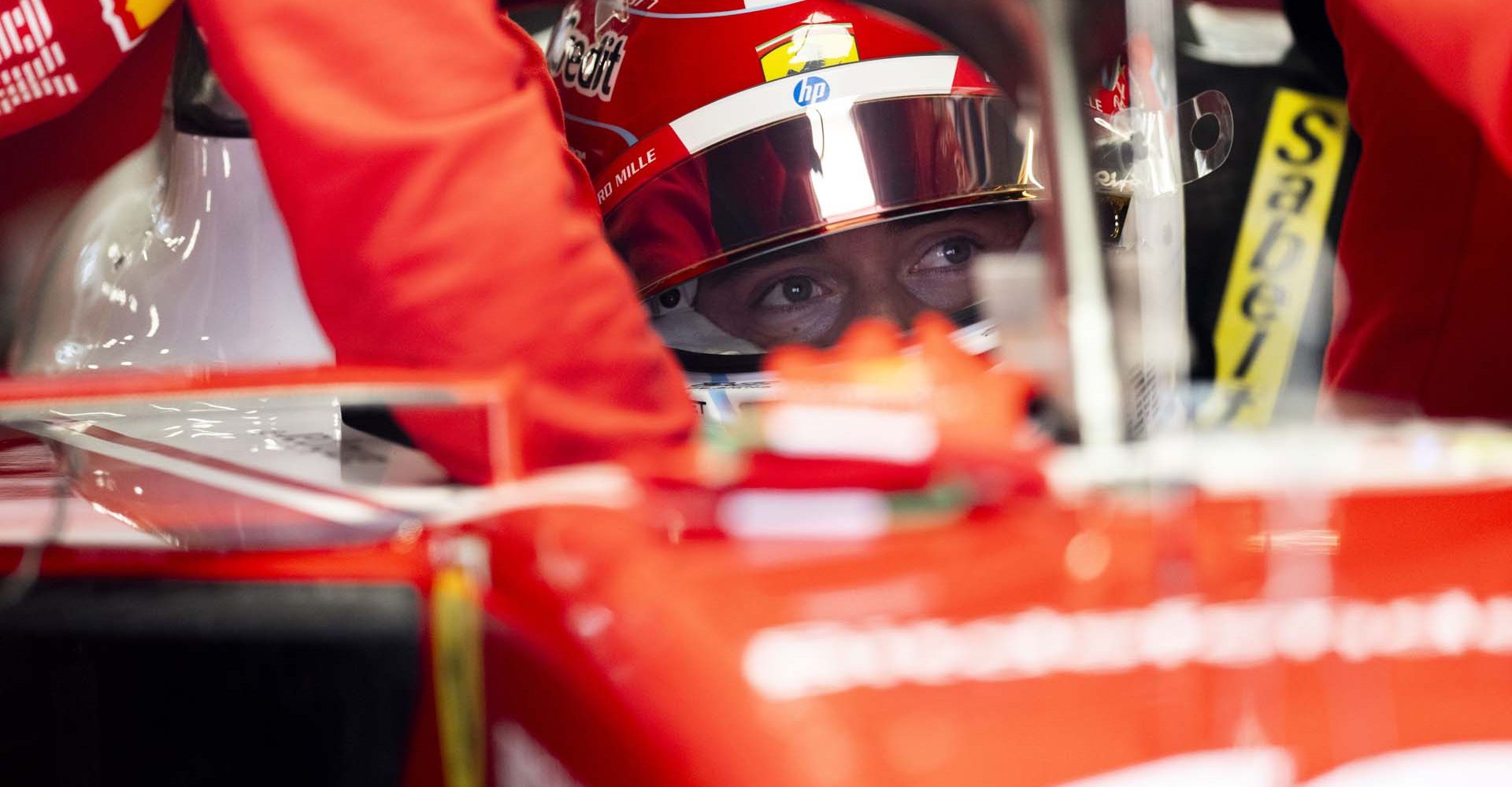 LECLERC Charles (mco), Scuderia Ferrari SF-26, portrait during the Formula 1 Heineken Chinese Grand Prix 2026, 2nd round of the 2026 Formula One World Championship from March 13 to 15, 2026 on the Shanghai International Circuit, in Shanghai, China - Photo Fabrizio Boldoni / DPPI