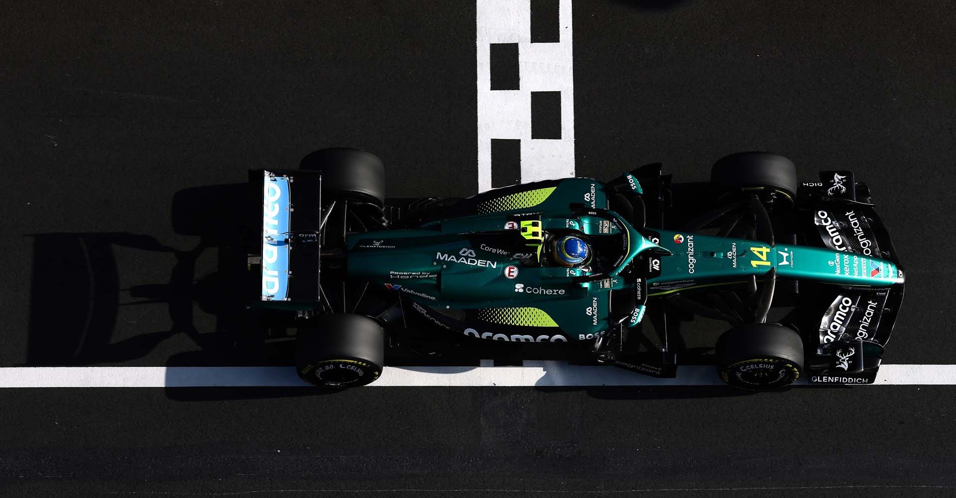 SHANGHAI, CHINA - MARCH 13: Fernando Alonso of Spain driving the (14) Aston Martin F1 Team AMR26 Honda on track during Sprint qualifying ahead of the F1 Grand Prix of China at Shanghai International Circuit on March 13, 2026 in Shanghai, China. (Photo by Mark Thompson/Getty Images)
2266280265
Colour Image, Horizontal, sport, motorsport, formula one racing