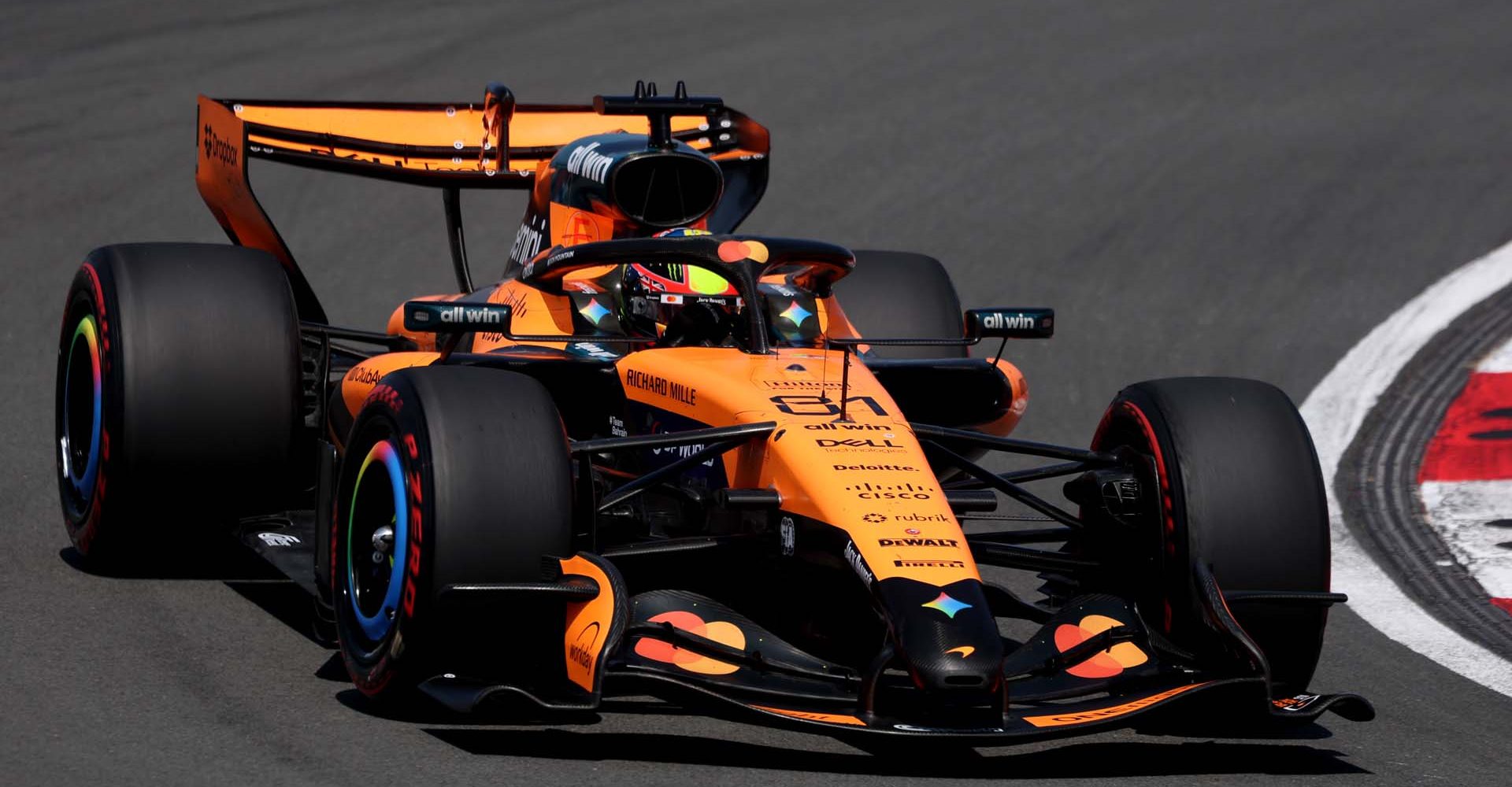SHANGHAI, CHINA - MARCH 14: Oscar Piastri of Australia driving the (81) McLaren MCL40 Mercedes on track during the Sprint ahead of the F1 Grand Prix of China at Shanghai International Circuit on March 14, 2026 in Shanghai, China. (Photo by Sam Bloxham/LAT Images)