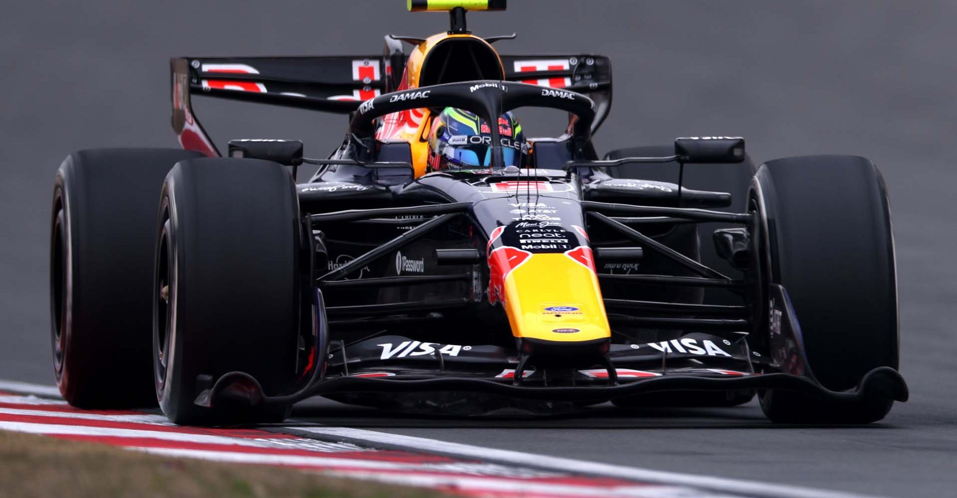 SHANGHAI, CHINA - MARCH 15: Isack Hadjar of France driving the (6) Oracle Red Bull Racing RB22 Red Bull Ford on track during the F1 Grand Prix of China at Shanghai International Circuit on March 15, 2026 in Shanghai, China. (Photo by Lars Baron/LAT Images) // Getty Images / Red Bull Content Pool // SI202603150323 // Usage for editorial use only //