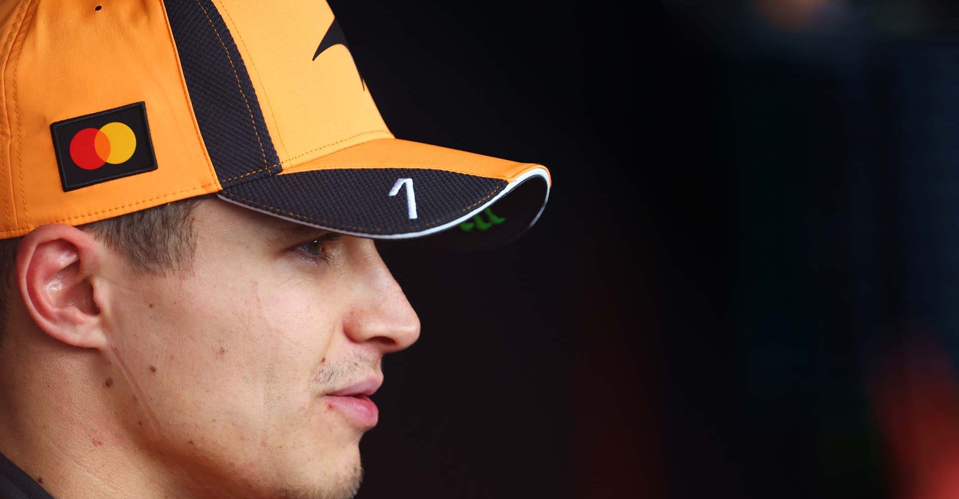 SUZUKA, JAPAN - MARCH 29: Fifth placed Lando Norris of Great Britain and McLaren is interviewed during the F1 Grand Prix of Japan at Suzuka Circuit on March 29, 2026 in Suzuka, Japan. (Photo by Simon Galloway/LAT Images)