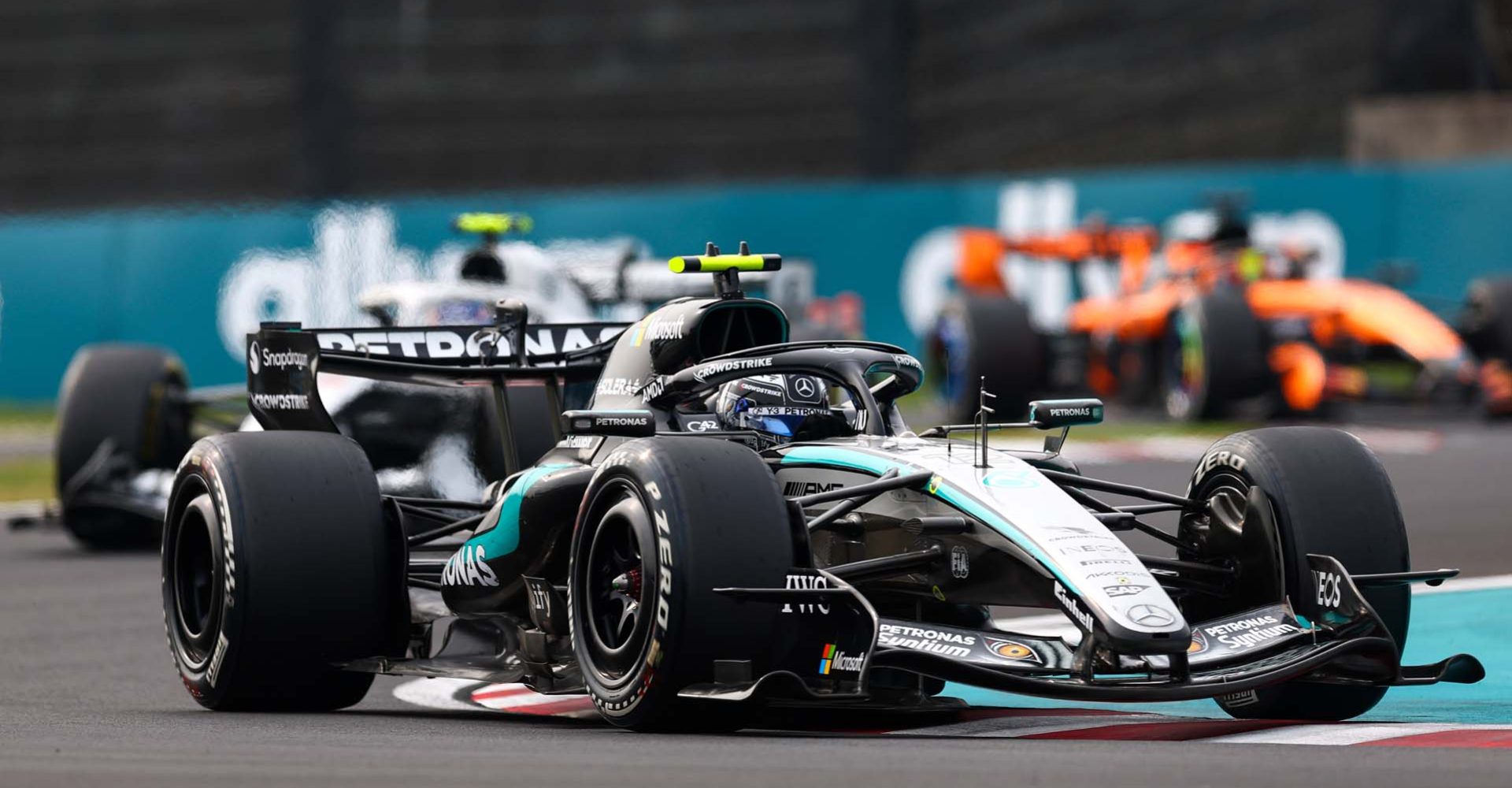 Japanese Grand Prix, Sunday, Getty Images SUZUKA, JAPAN - MARCH 29: Andrea Kimi Antonelli of Italy driving the (12) Mercedes AMG Petronas F1 Team W17 on track during the F1 Grand Prix of Japan at Suzuka Circuit on March 29, 2026 in Suzuka, Japan. (Photo by Simon Galloway/LAT Images)