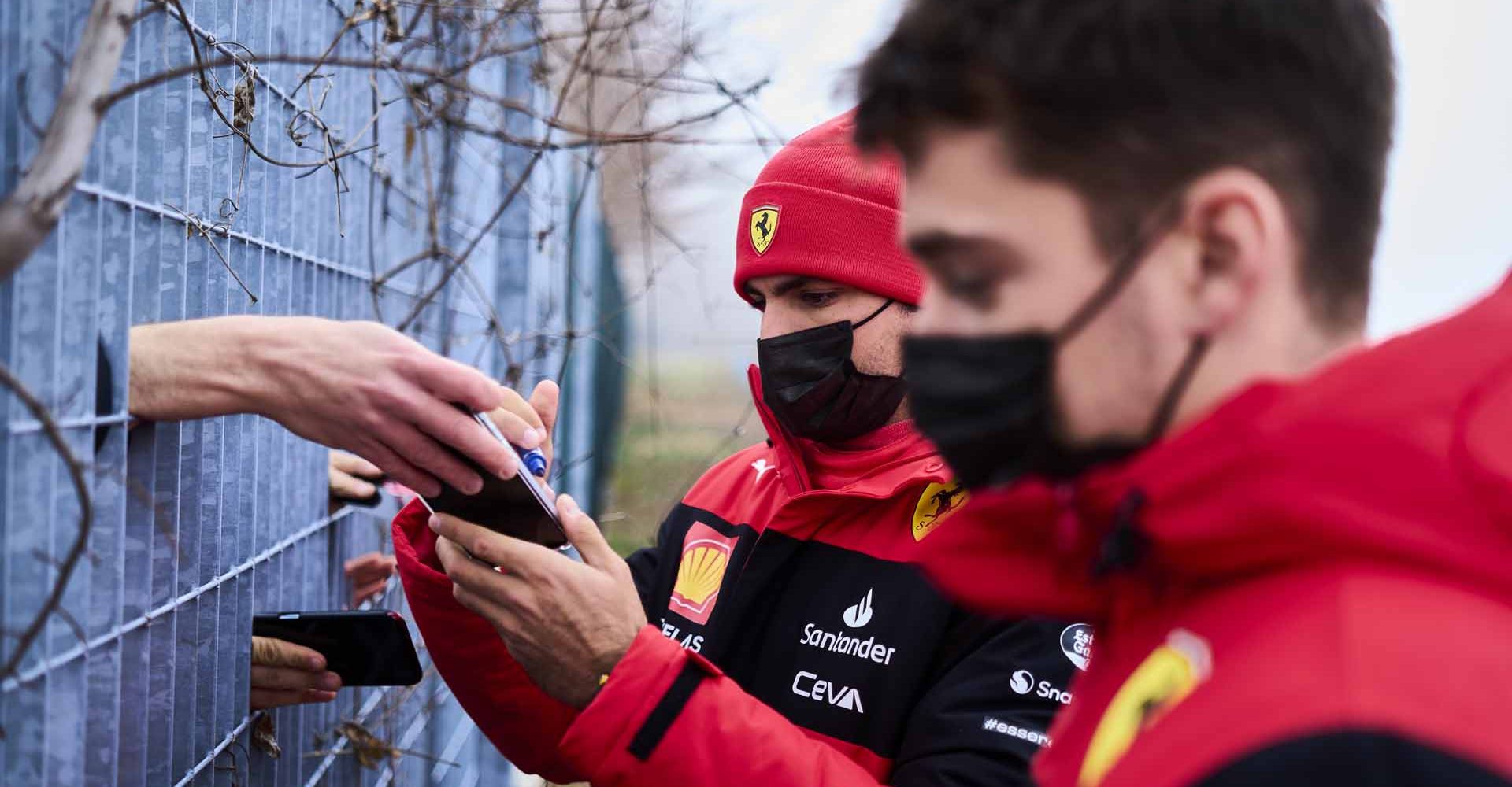 Charles Leclerc, Carlos Sainz, Ferrari