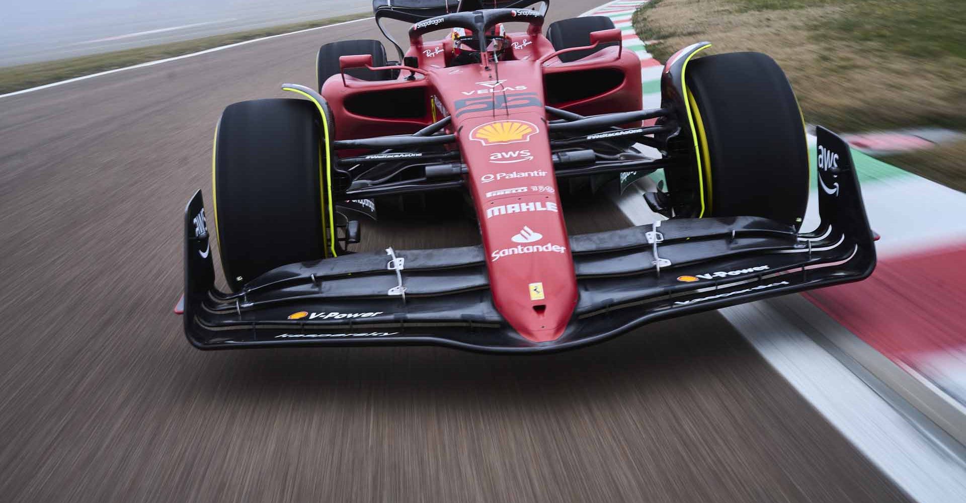 Ferrari F1-75 Shakedown, Fiorano, 18/22/08, Carlos Sainz