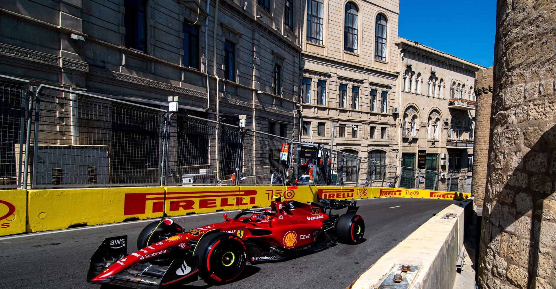 Charles Leclerc, Ferrari, Baku