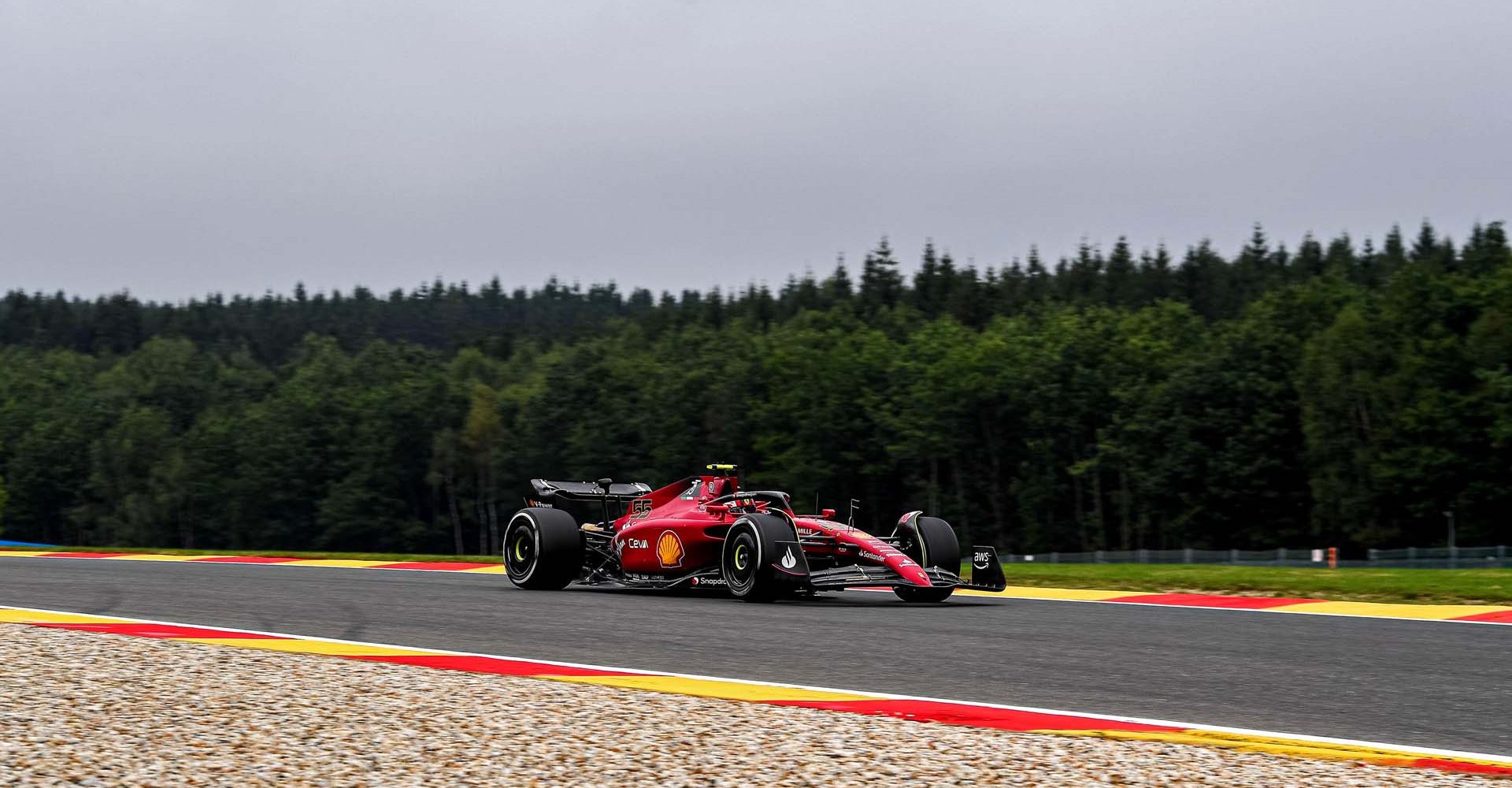 GP BELGIO F1/2022 - VENERDI’ 26/08/2022  credit: @Scuderia Ferrari Press Office Carlos Sainz