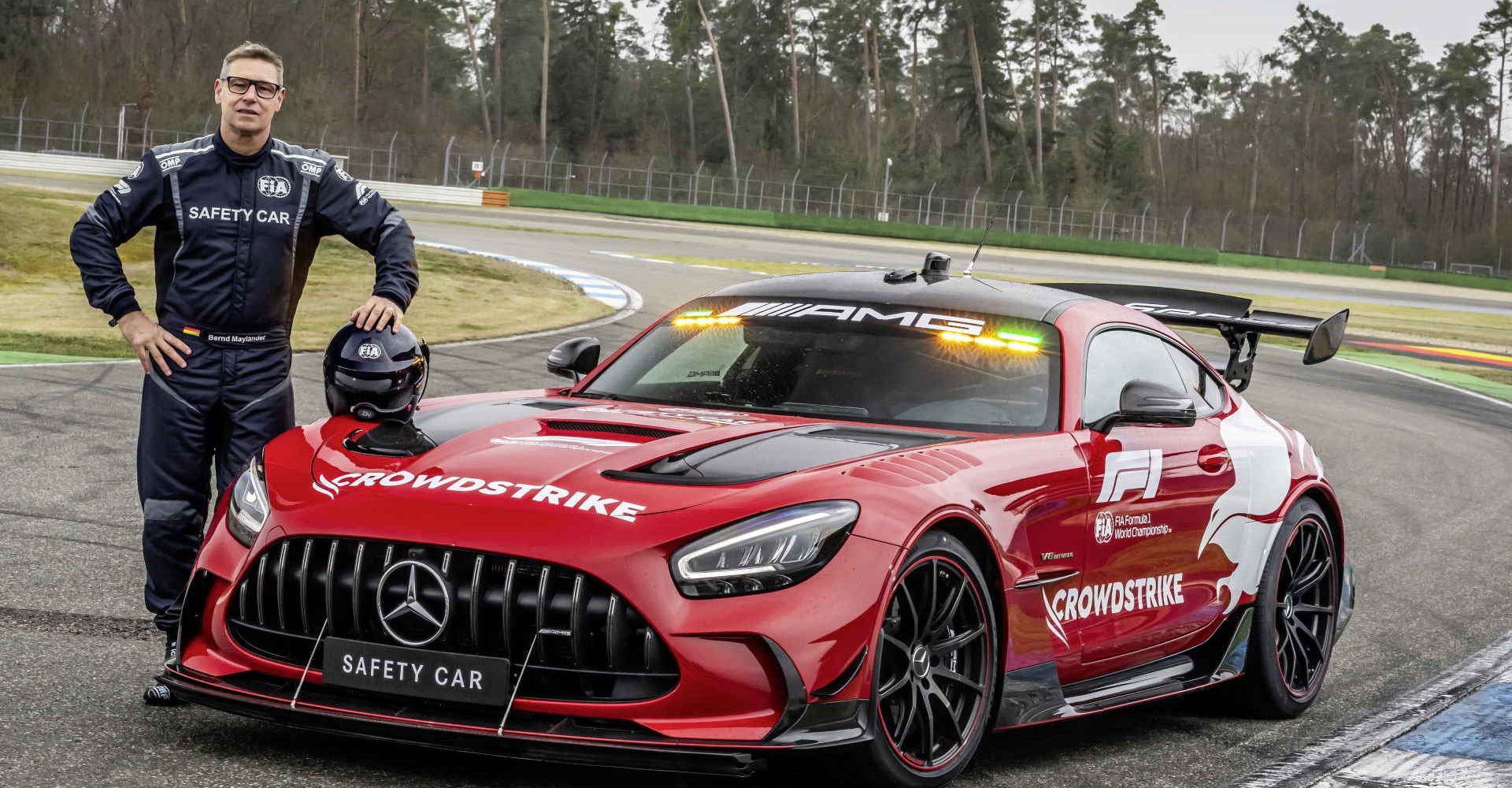 Neues Official FIA F1 Safety Car™ und Medical Car™ von Mercedes-AMG für die FIA Formel 1™ | Mercedes-AMG GT Black Series (Kraftstoffverbrauch kombiniert 12,8 l/100 km, CO2-Emissionen kombiniert 292 g/km);Kraftstoffverbrauch kombiniert 12,8 l/100 km, CO2-Emissionen kombiniert 292 g/km*

New Official FIA Safety Car™ and Medical Car™ from Mercedes-AMG for FIA Formula 1™ | Mercedes-AMG GT Black Series (fuel consumption combined: 12.8 l/100 km, CO2 emissions combined: 292 g/km);Fuel consumption combined: 12.8 l/100 km, CO2 emissions combined: 292 g/km*