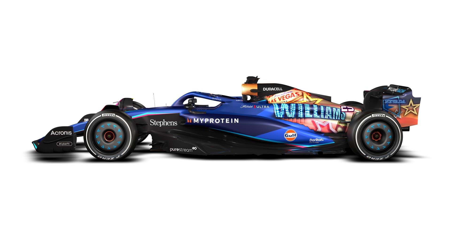 Williams special livery, Las Vegas