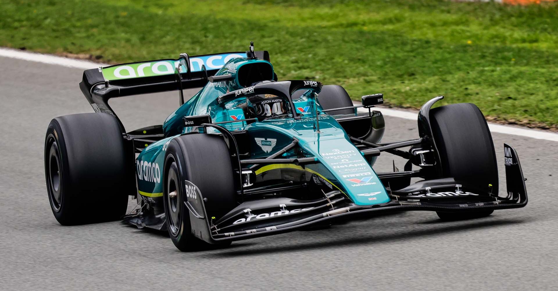 Pirelli F1 tyre test for 2026, Aston Martin, Felipe Drugovich