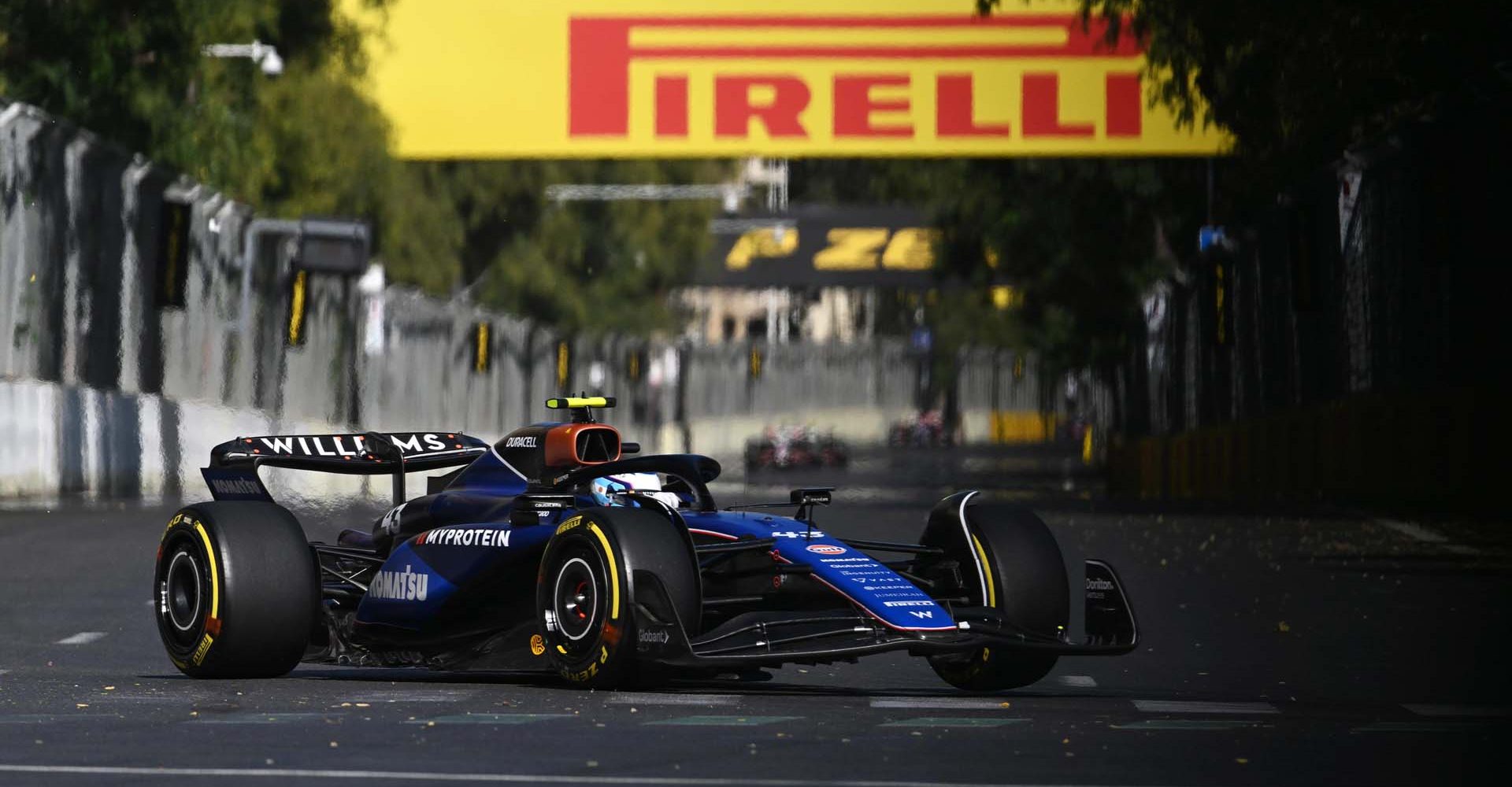 Franco Colapinto, Williams FW46 during the Azerbaijan GP at Baku City Circuit