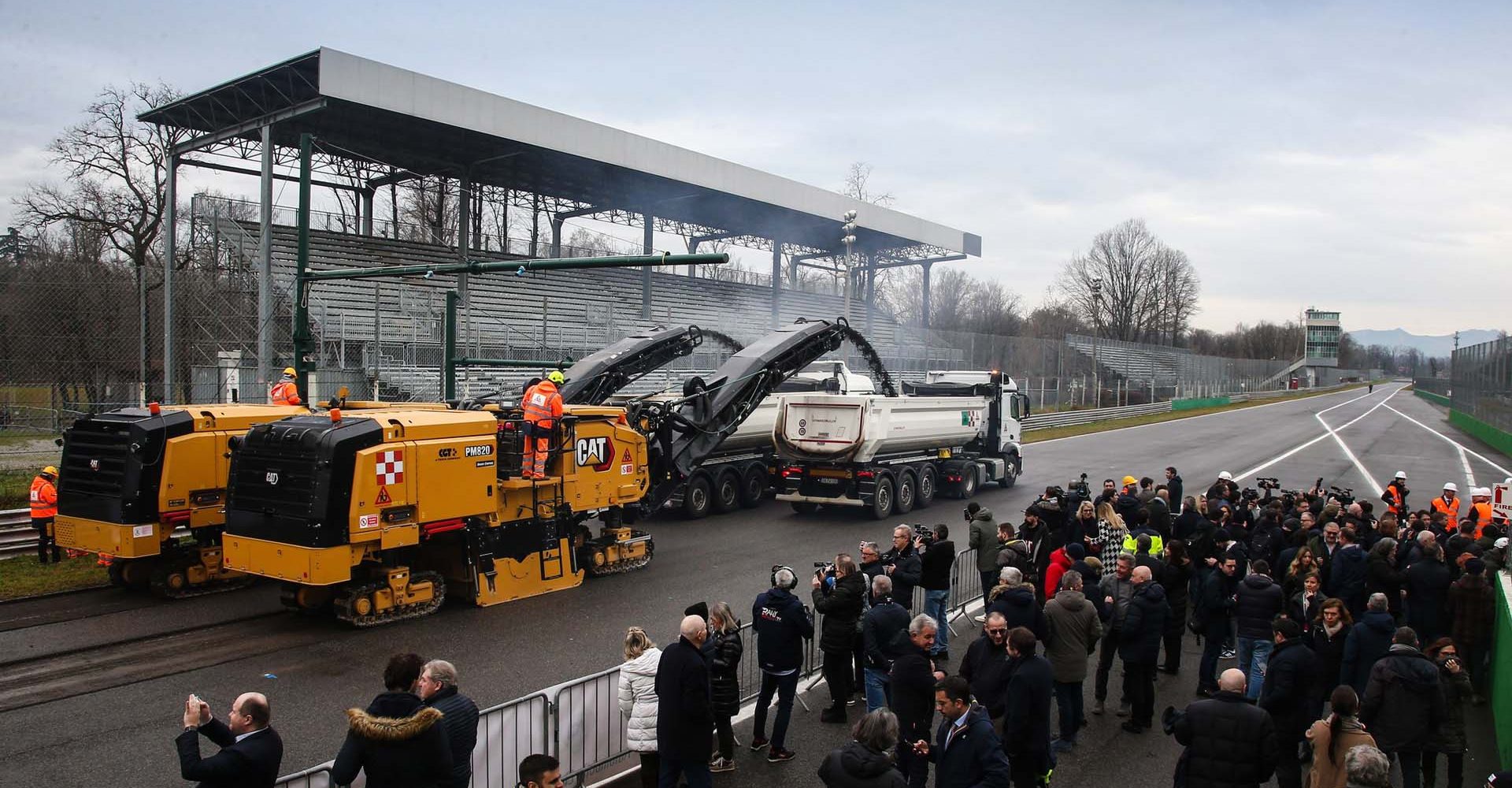 Monza reconstruction