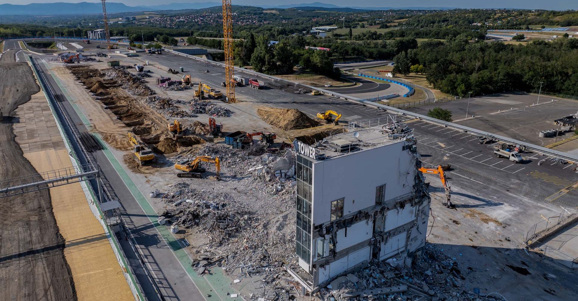 Hungaroring reconstruction