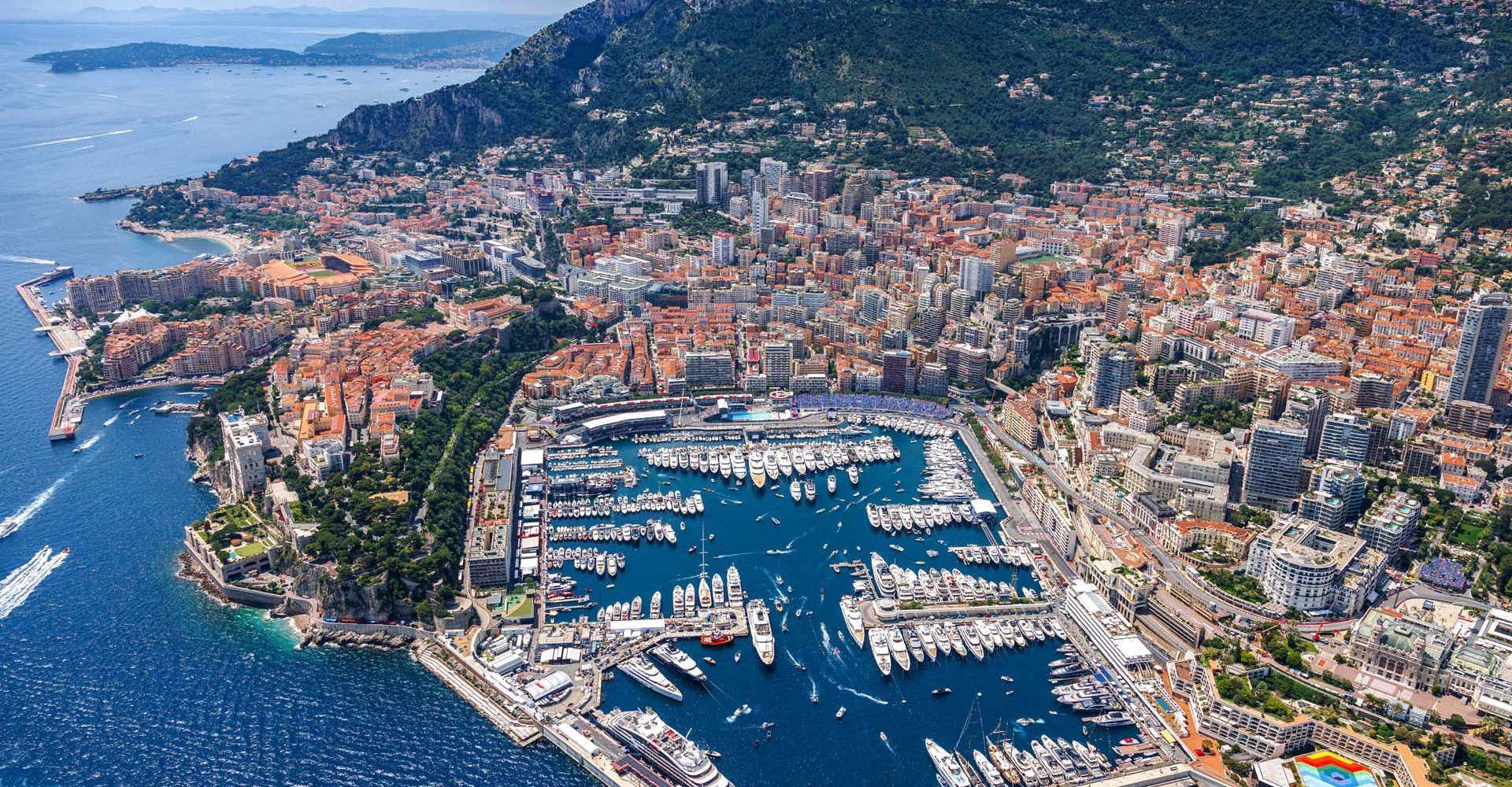 Monaco aerial